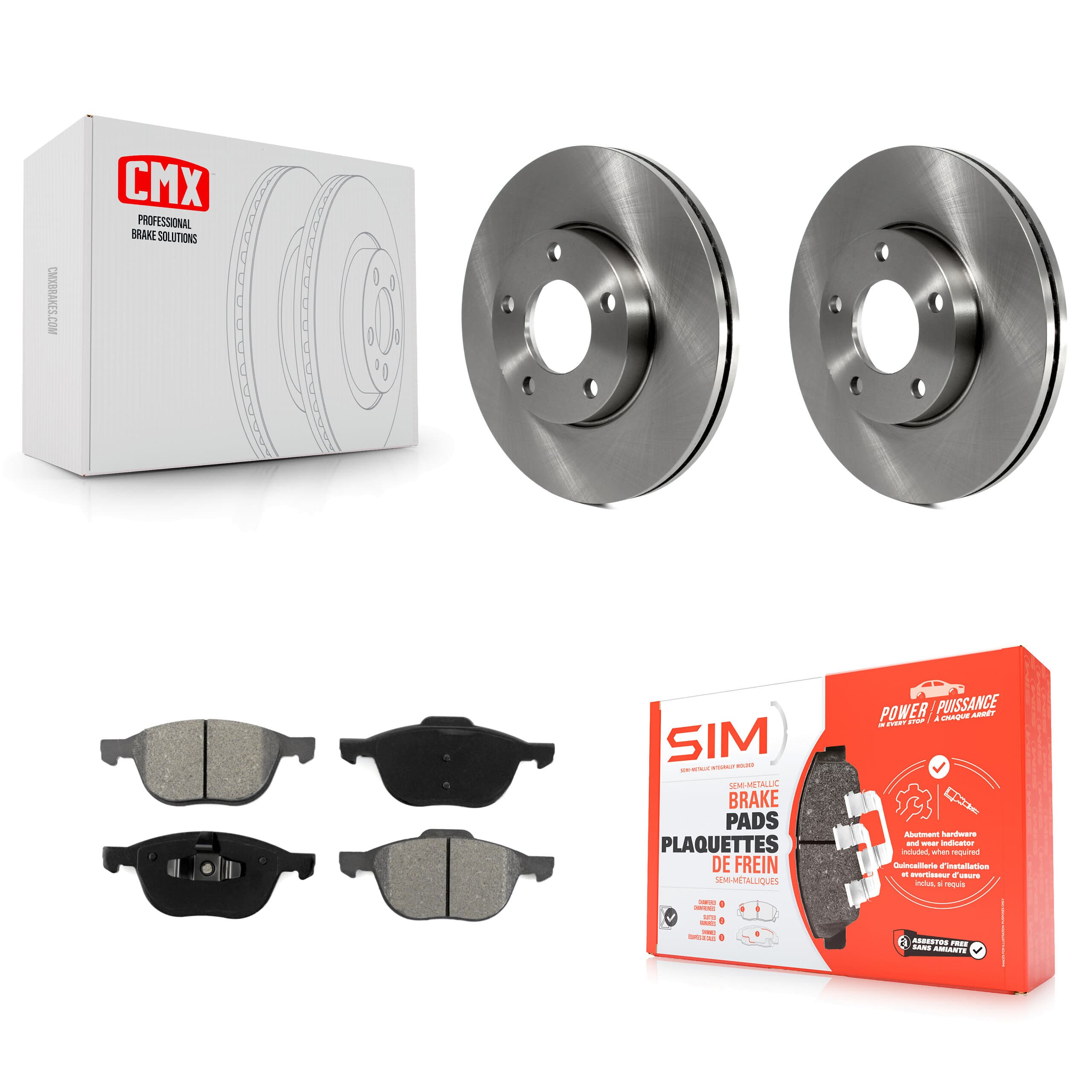 Transit Auto - K8S-100442 - Front Disc Brake Kits image 1