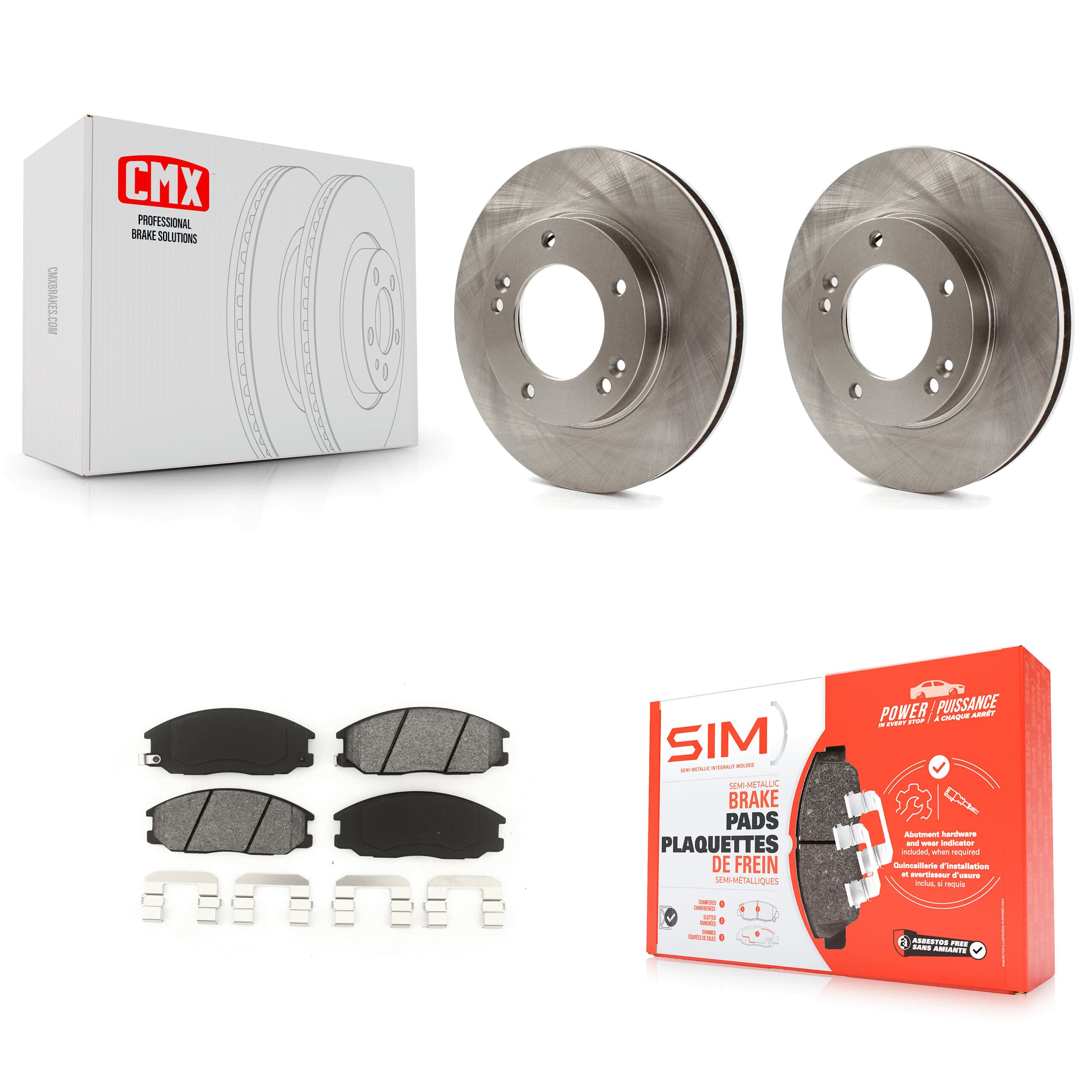 Transit Auto - K8S-100453 - Front Disc Brake Kits image 1