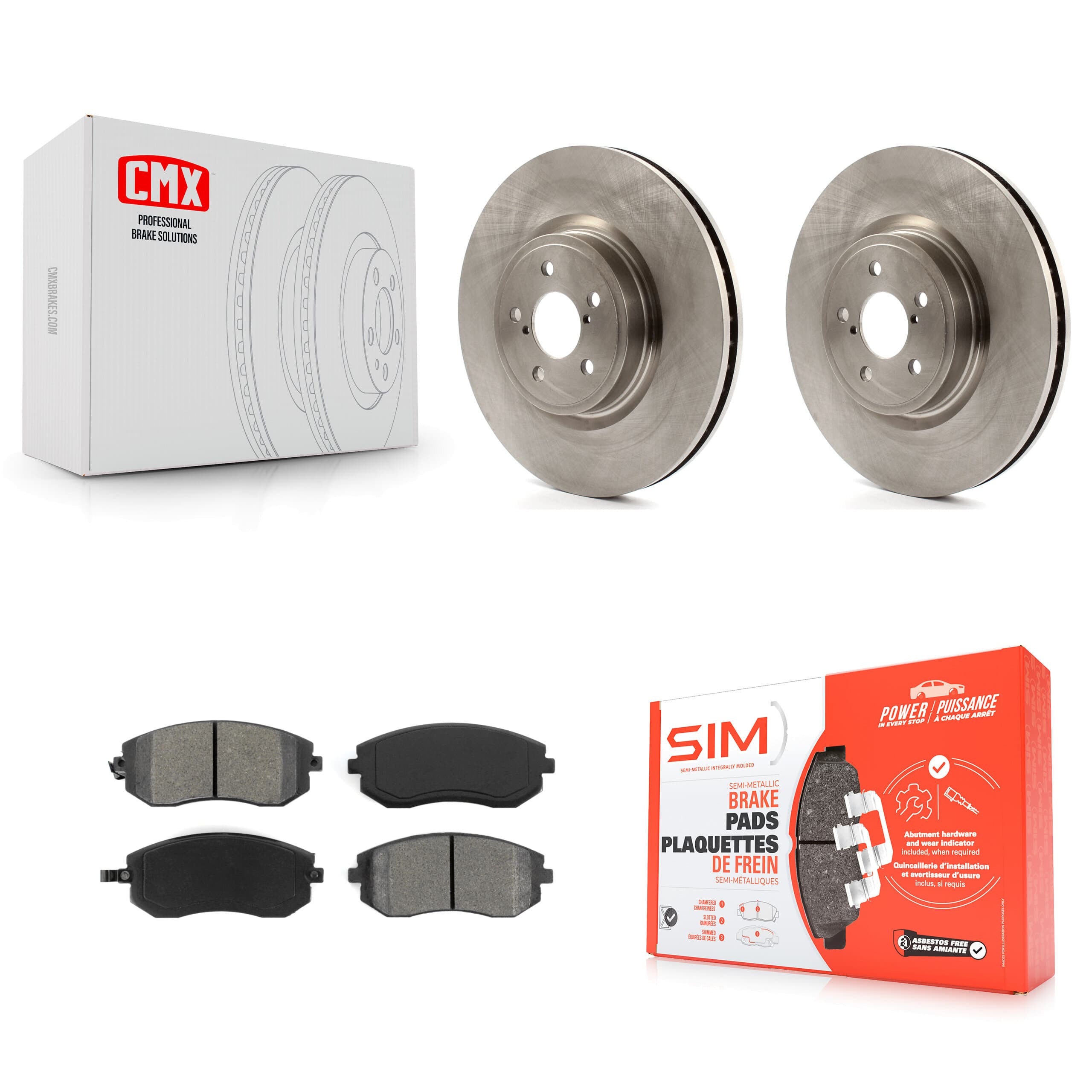 Transit Auto - K8S-100463 - Front Disc Brake Kits image 1
