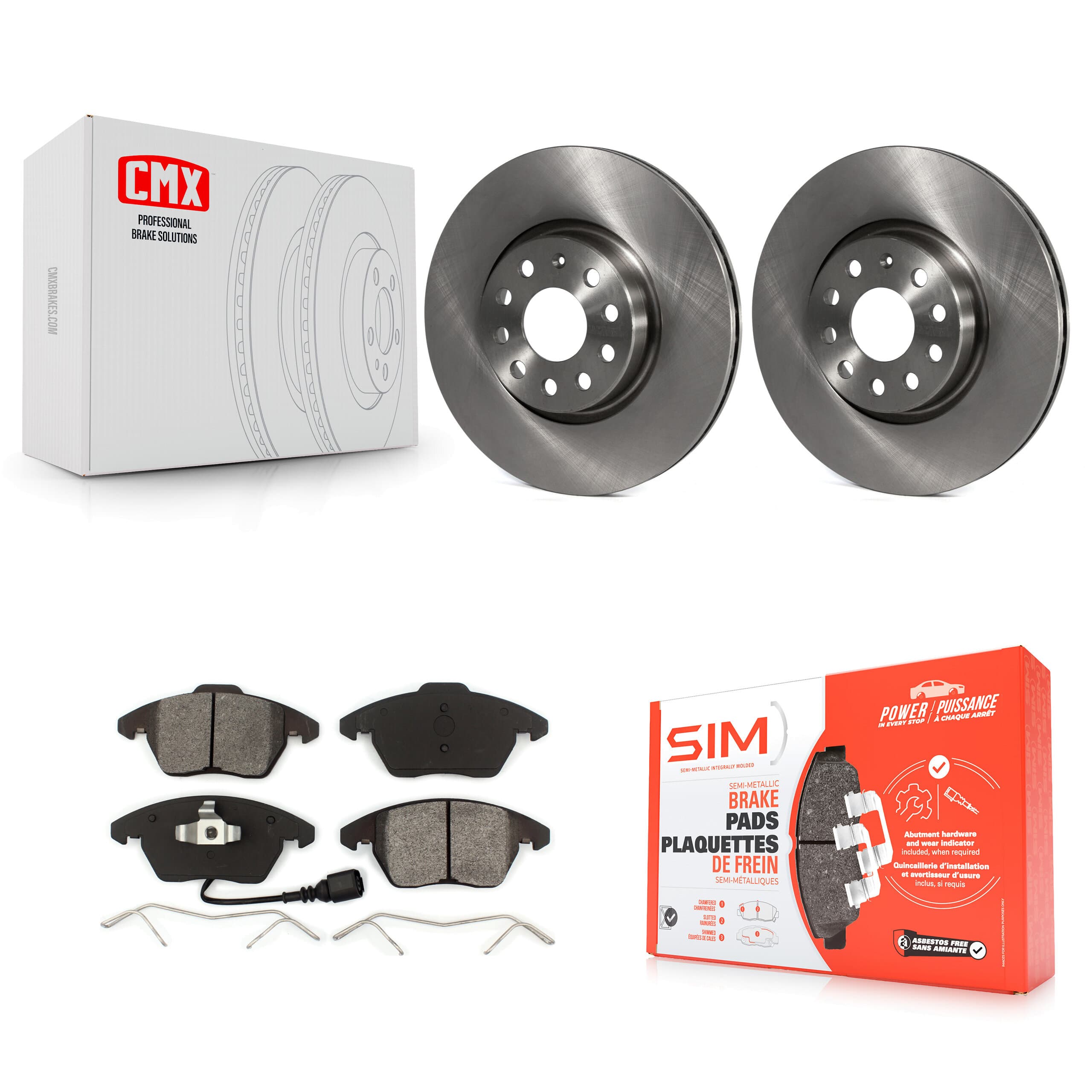 Transit Auto - K8S-100469 - Front Disc Brake Kits image 1