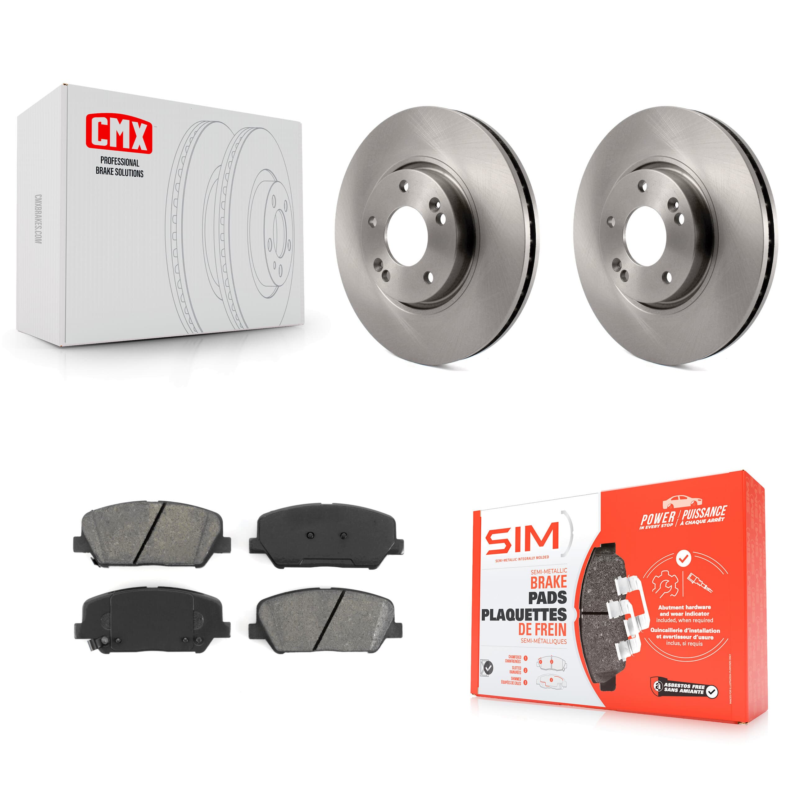 Transit Auto - K8S-100487 - Front Disc Brake Kits image 1