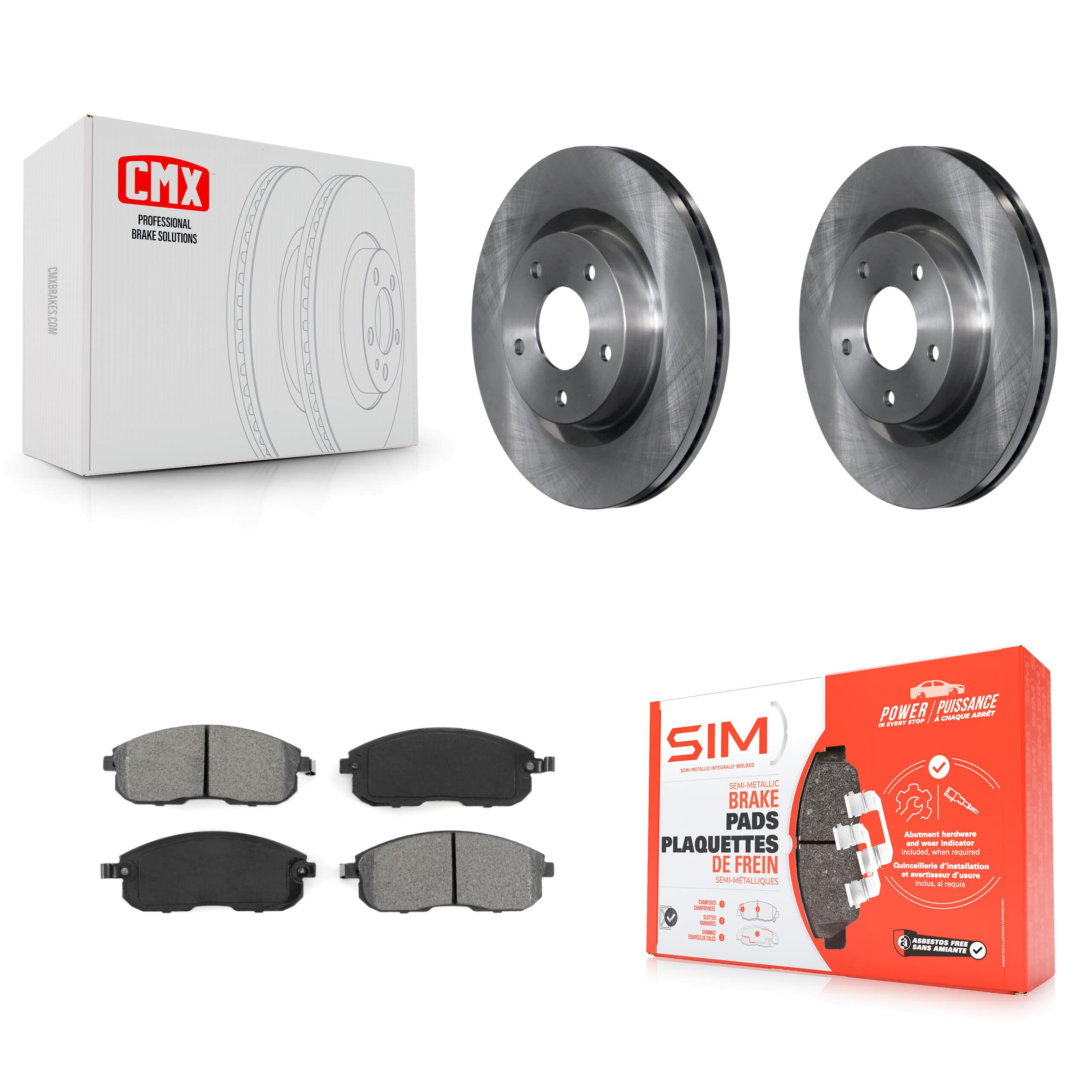 Transit Auto - K8S-100527 - Front Disc Brake Kits image 1