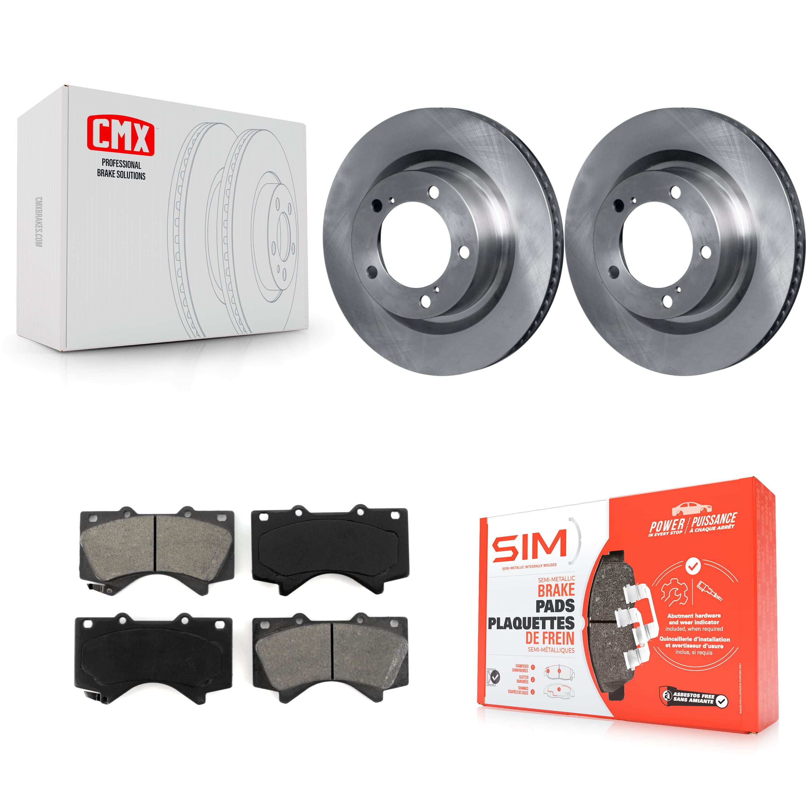 Transit Auto - K8S-100536 - Front Disc Brake Kits image 1