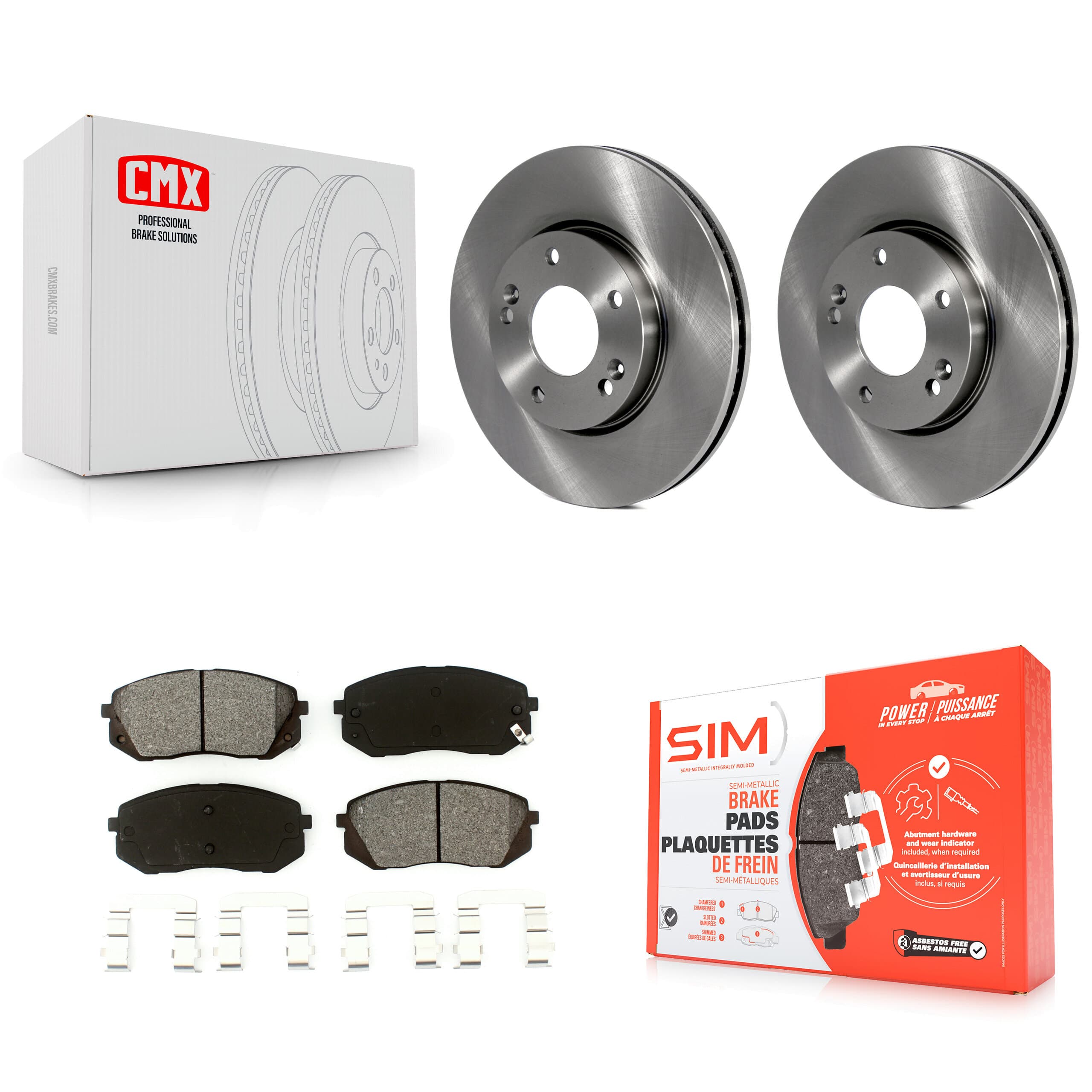Transit Auto - K8S-100540 - Front Disc Brake Kits image 1