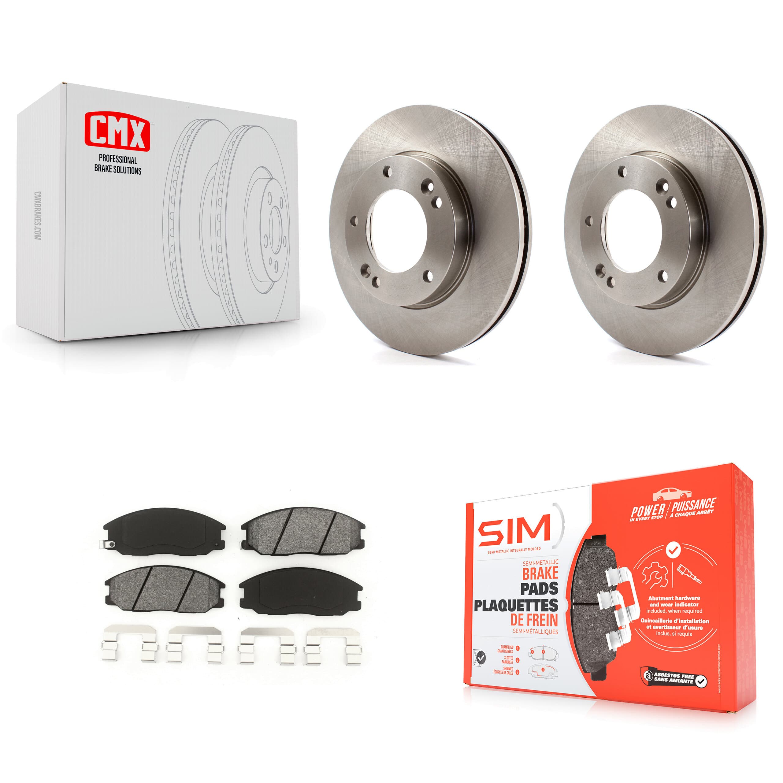 Transit Auto - K8S-100541 - Front Disc Brake Kits image 1