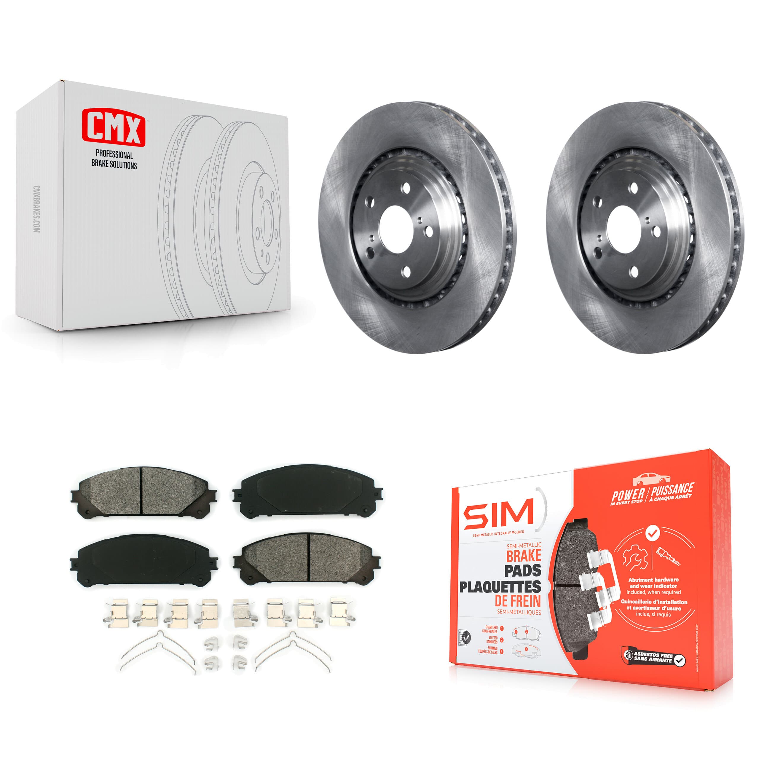 Transit Auto - K8S-100550 - Front Disc Brake Kits image 1