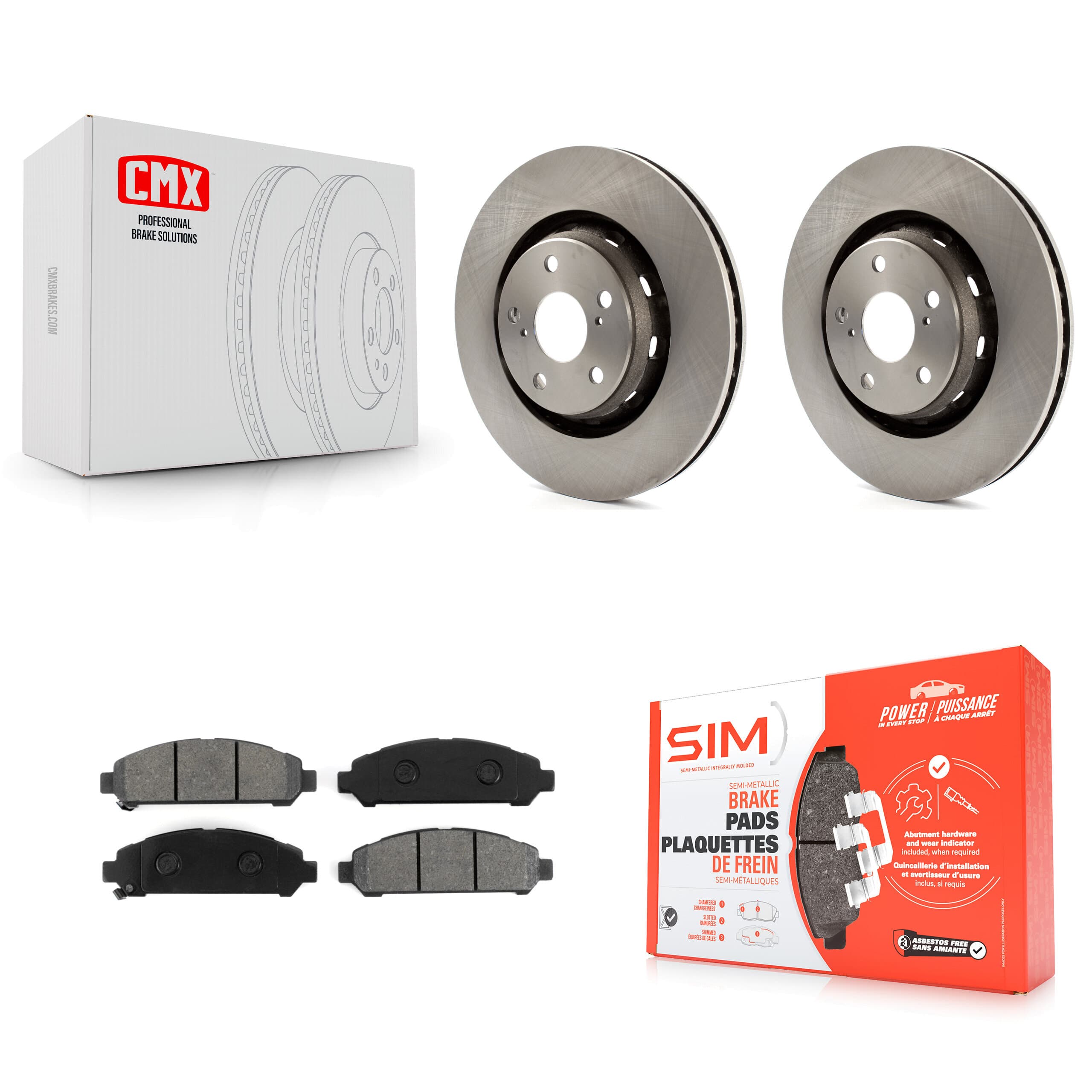 Transit Auto - K8S-100579 - Front Disc Brake Kits image 1