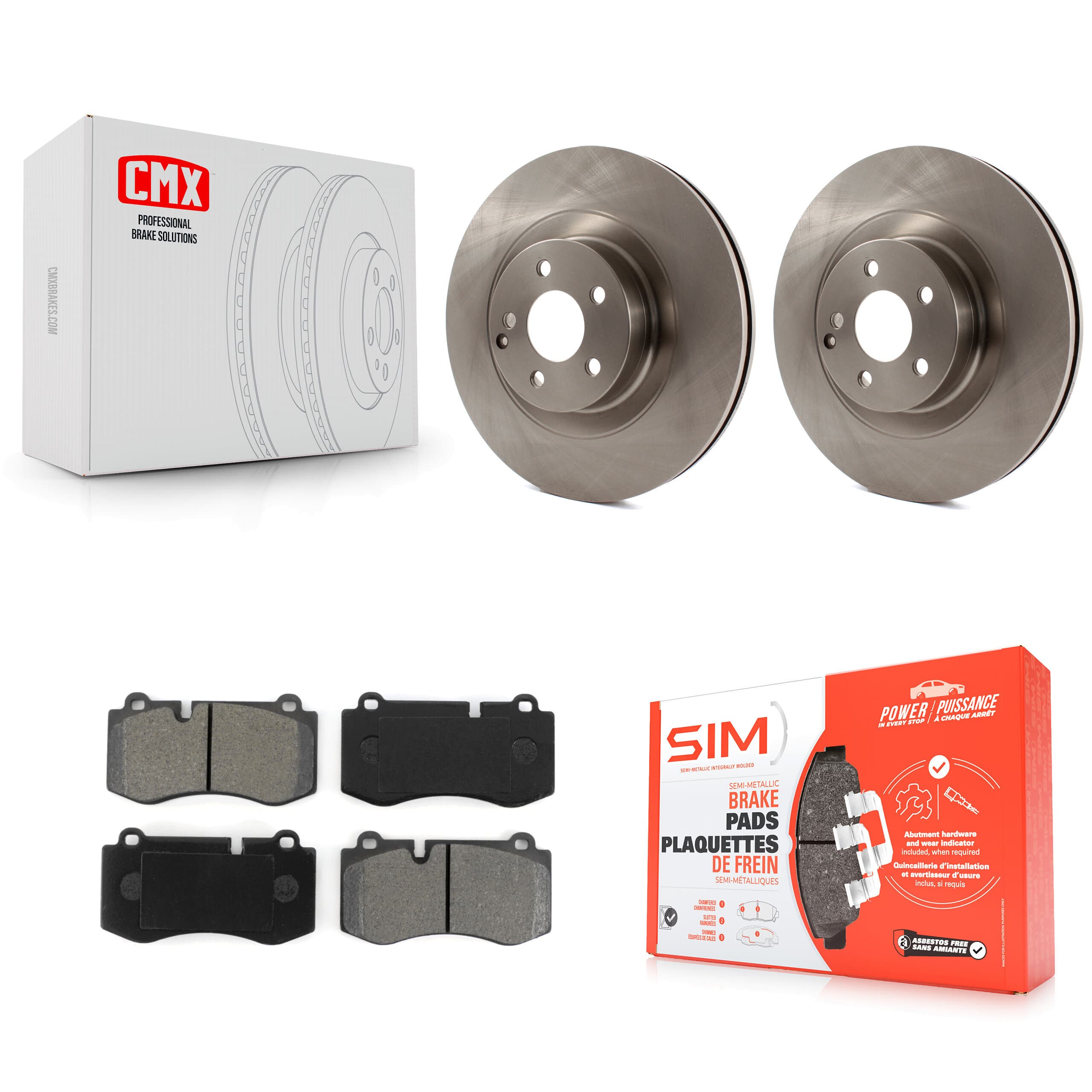 Transit Auto - K8S-100583 - Front Disc Brake Kits image 1