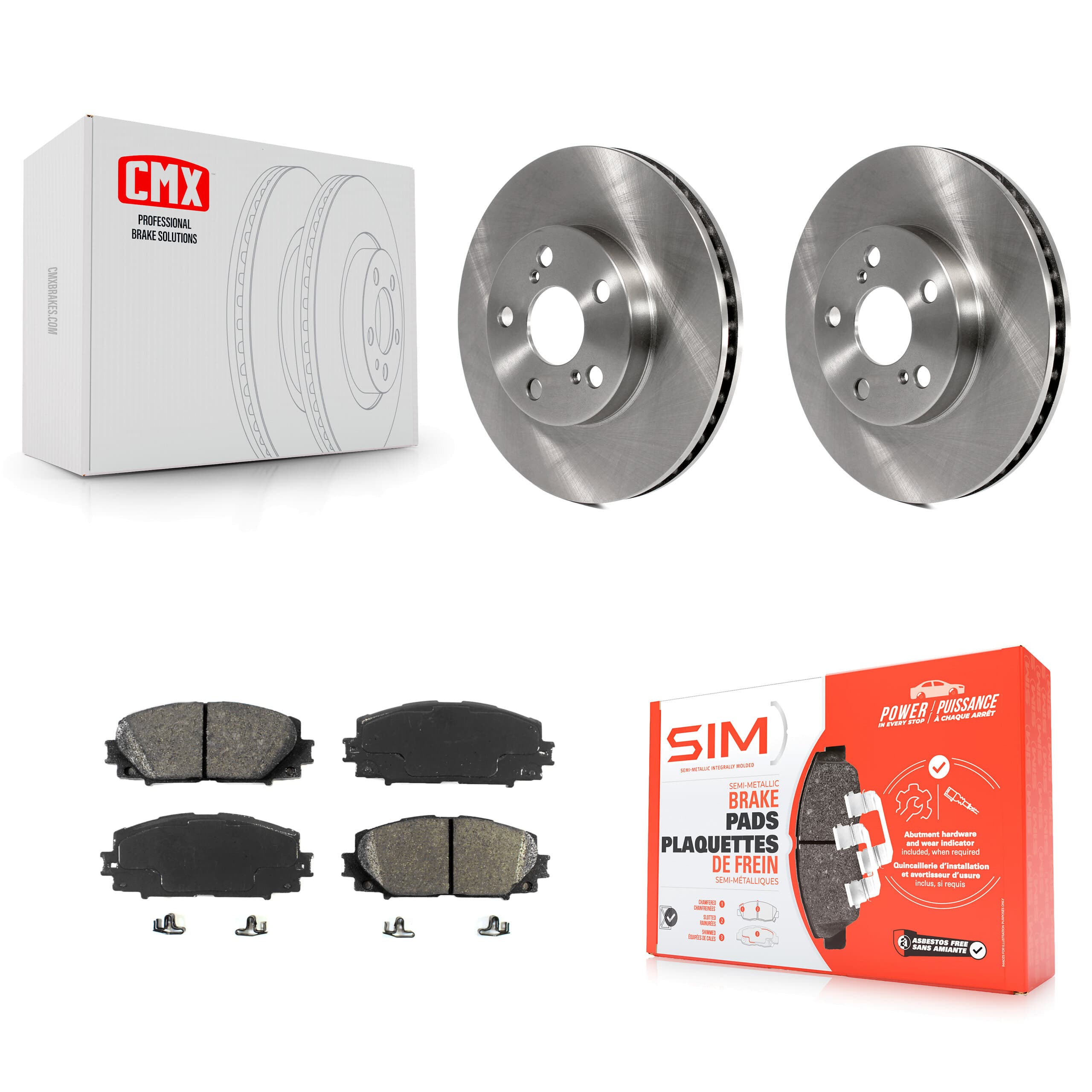 Transit Auto - K8S-100584 - Front Disc Brake Kits image 1
