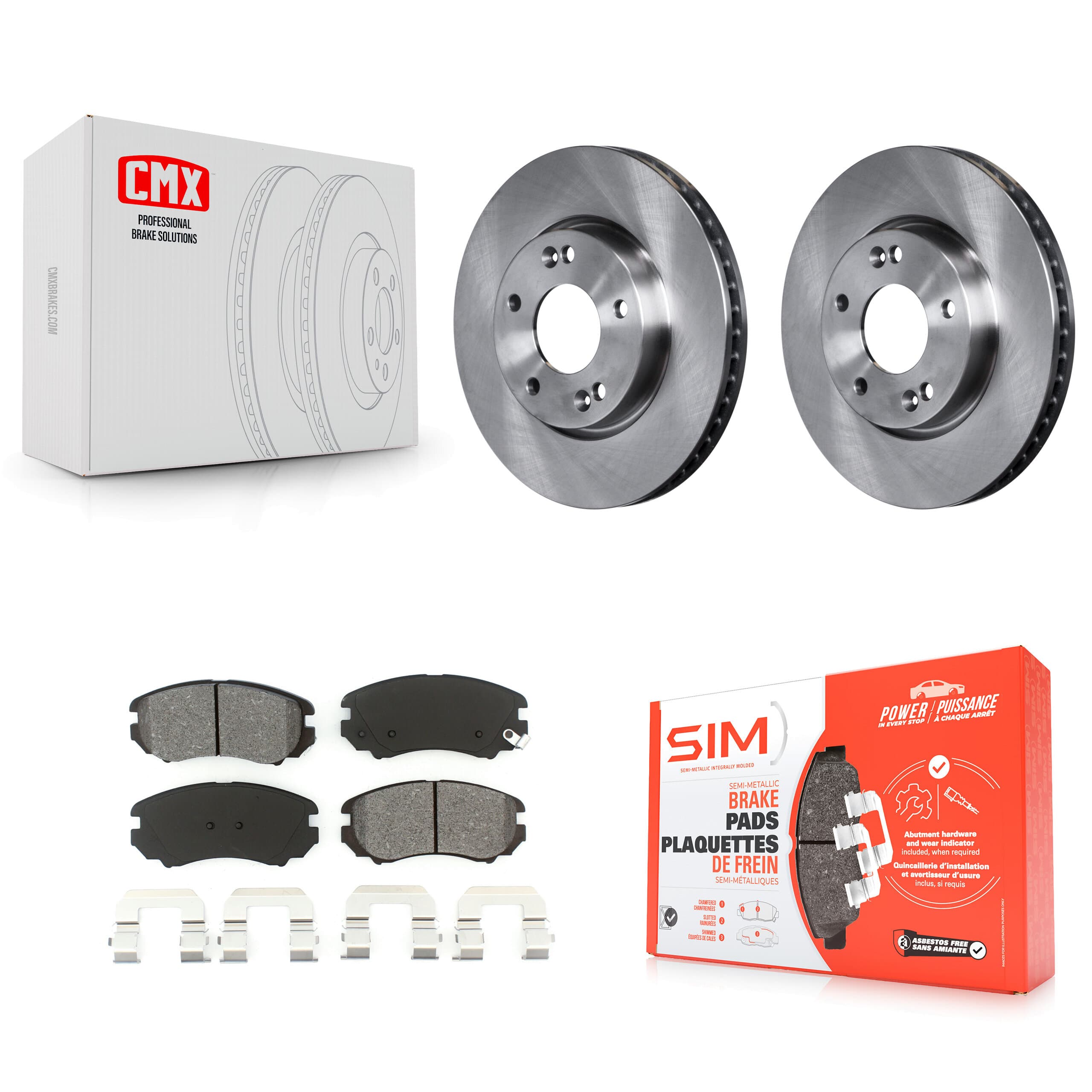 Transit Auto - K8S-100587 - Front Disc Brake Kits image 1