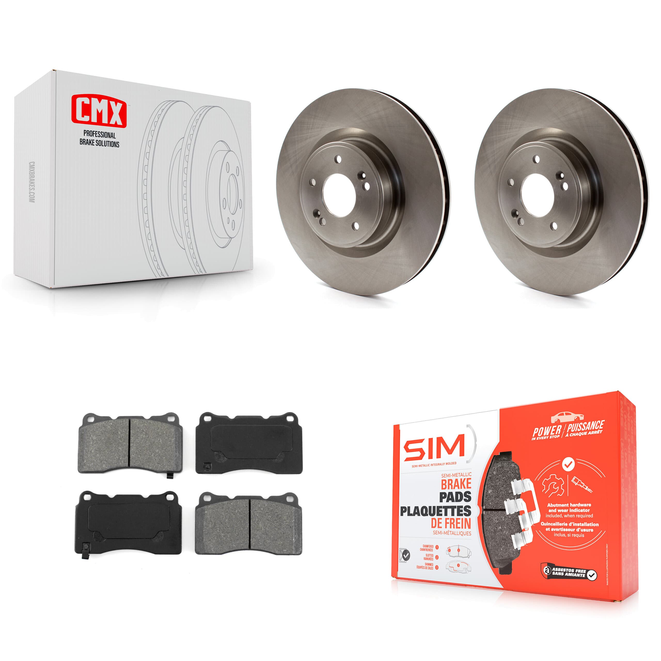 Transit Auto - K8S-100589 - Front Disc Brake Kits image 1