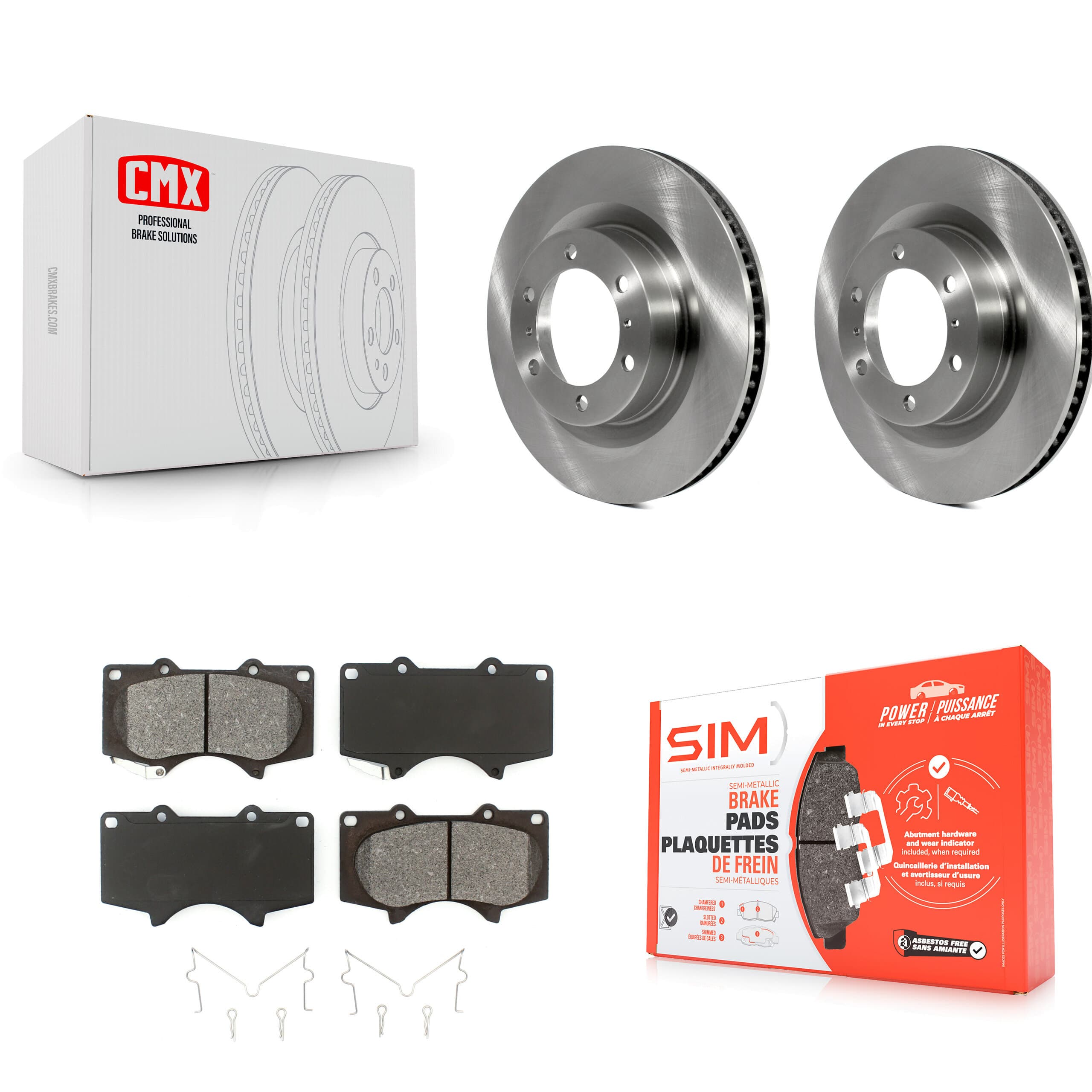 Transit Auto - K8S-100593 - Front Disc Brake Kits image 1