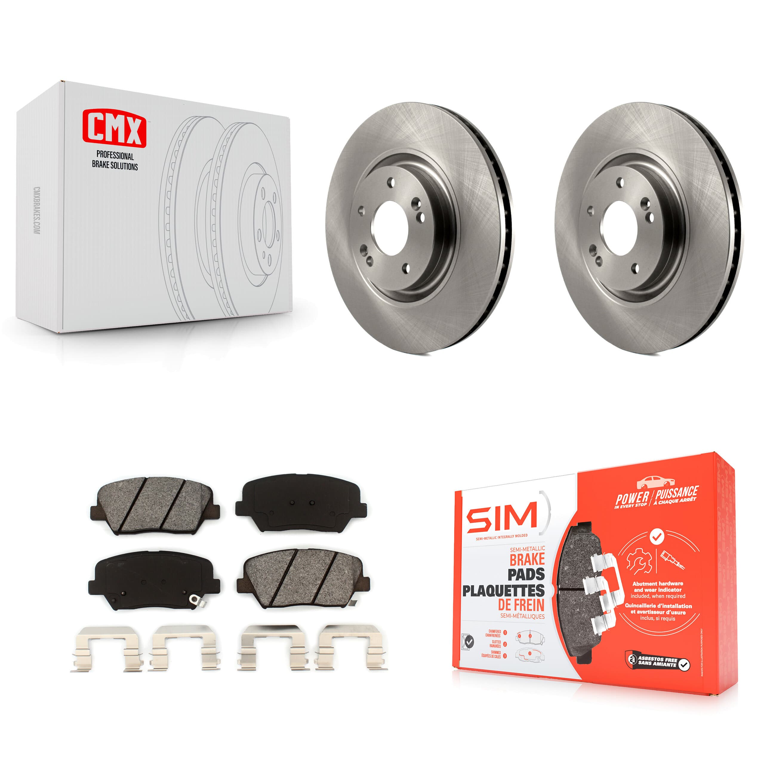Transit Auto - K8S-100609 - Front Disc Brake Kits image 1