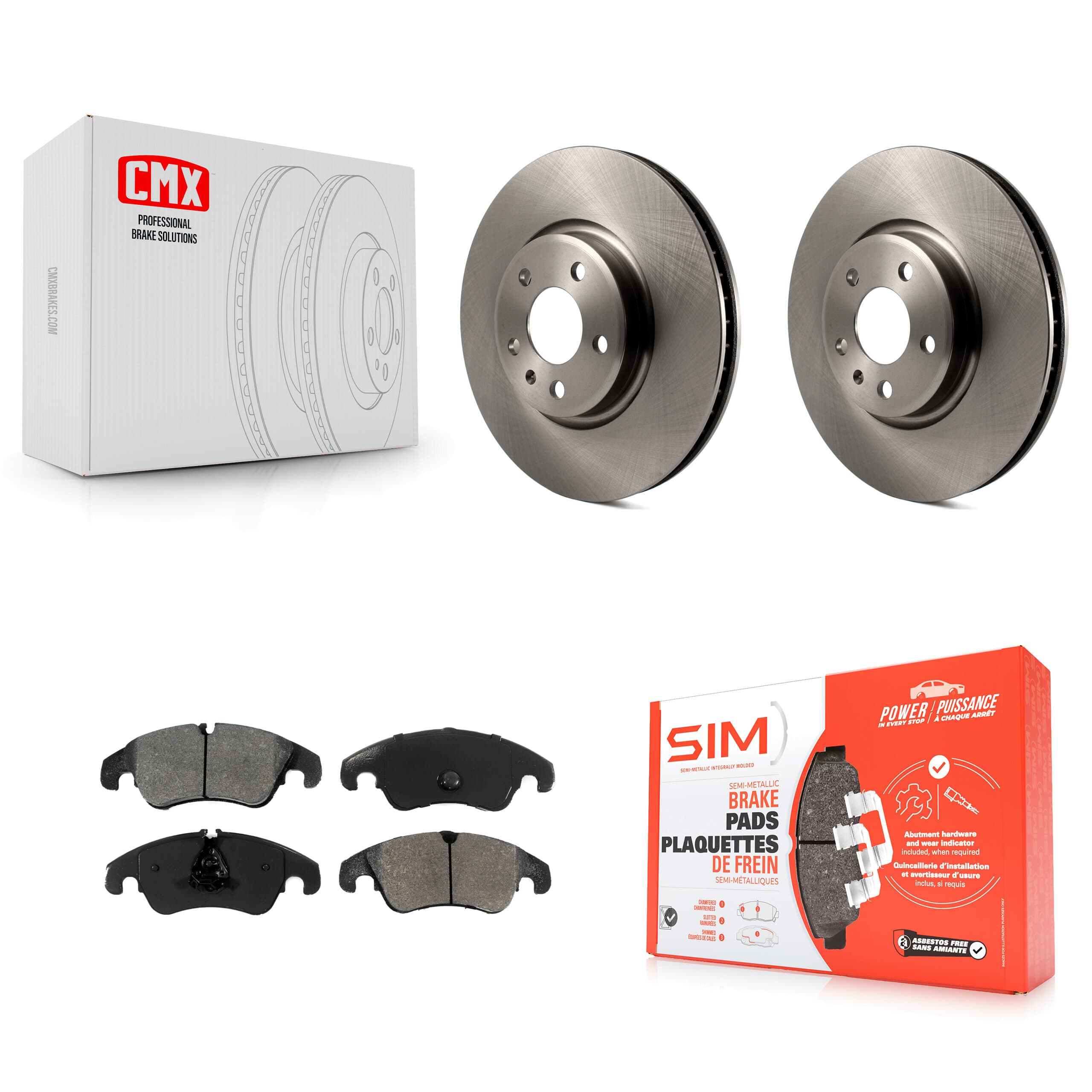 Transit Auto - K8S-100615 - Front Disc Brake Kits image 1