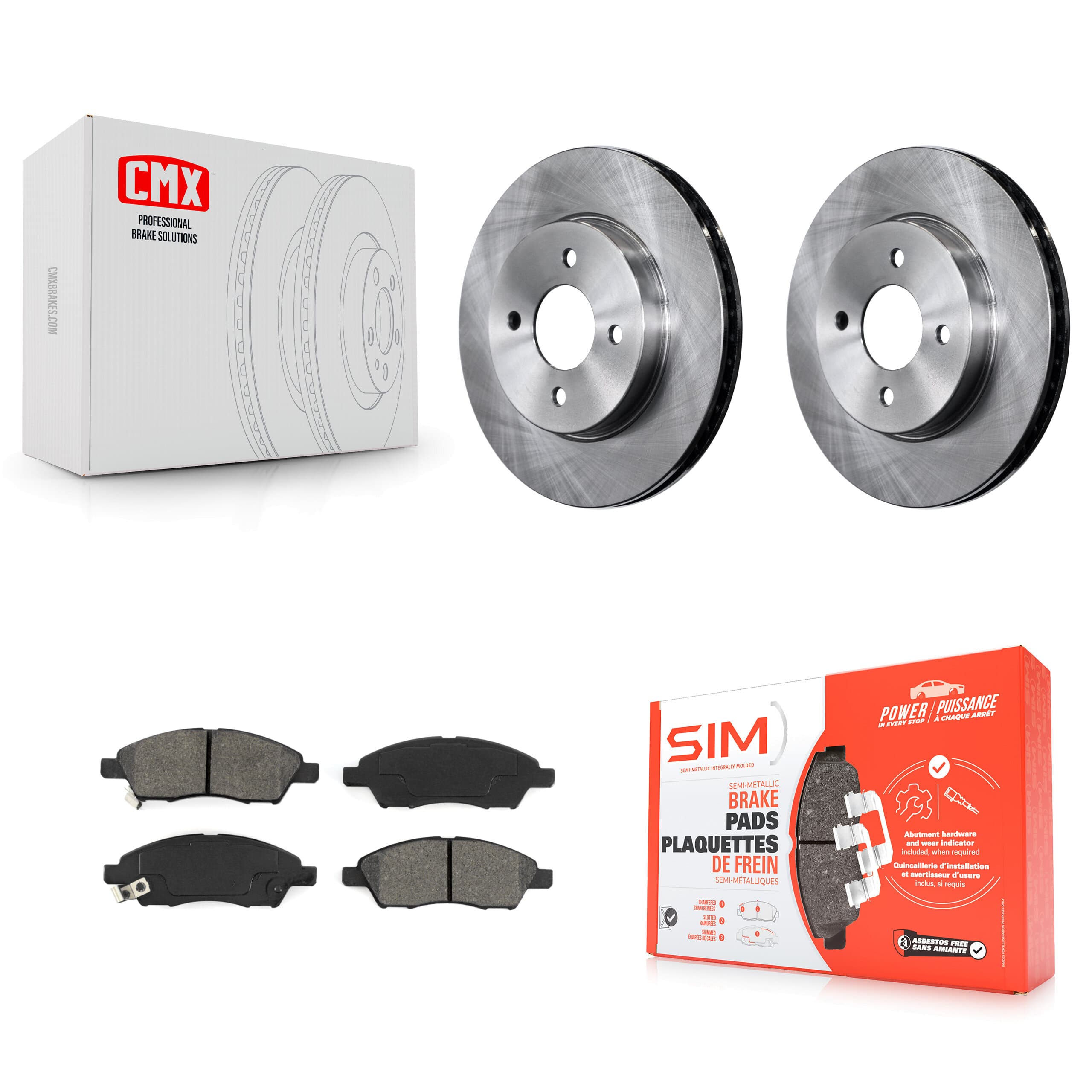 Transit Auto - K8S-100627 - Front Disc Brake Kits image 1