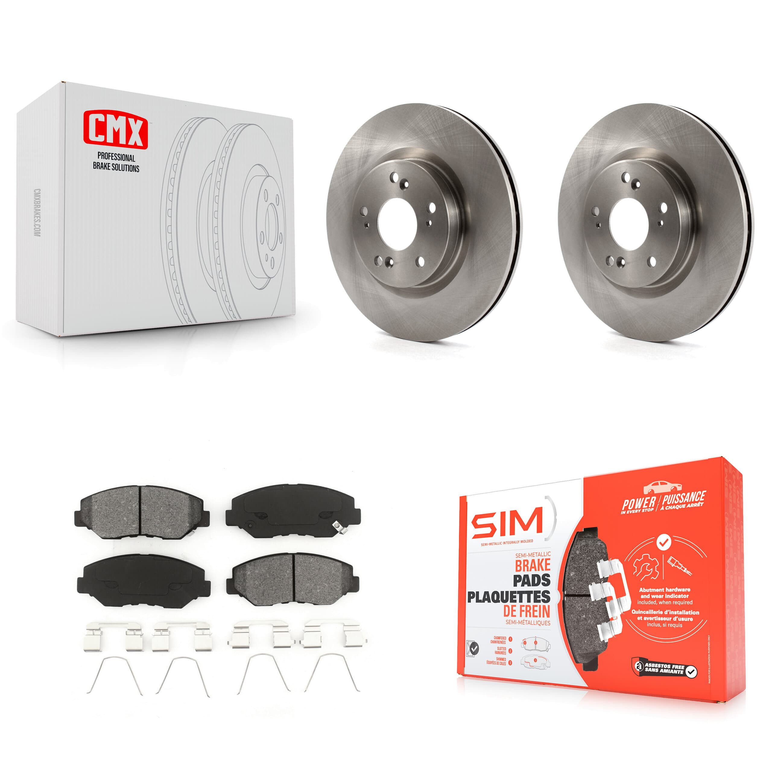 Transit Auto - K8S-100640 - Front Disc Brake Kits image 1