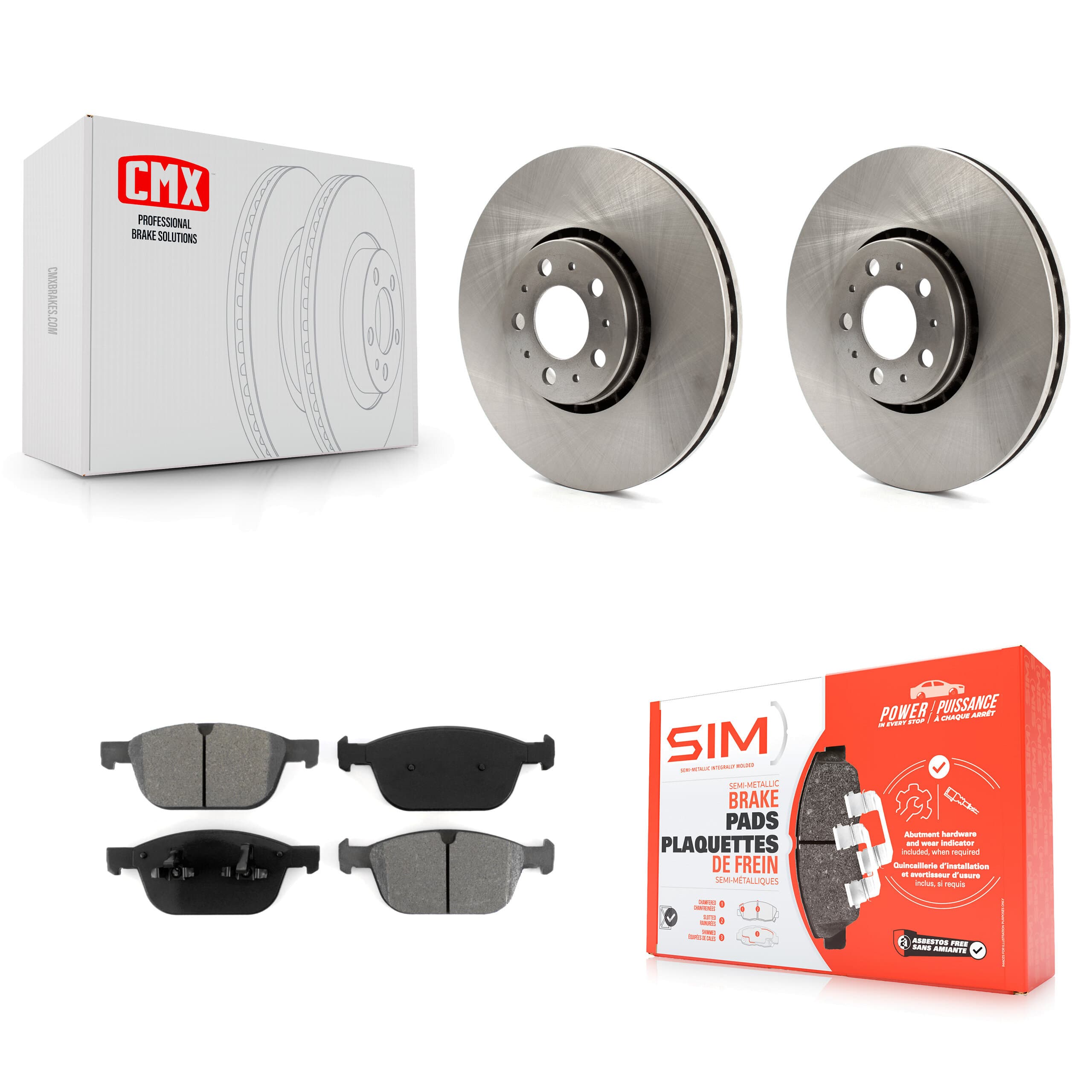 Transit Auto - K8S-100641 - Front Disc Brake Kits image 1