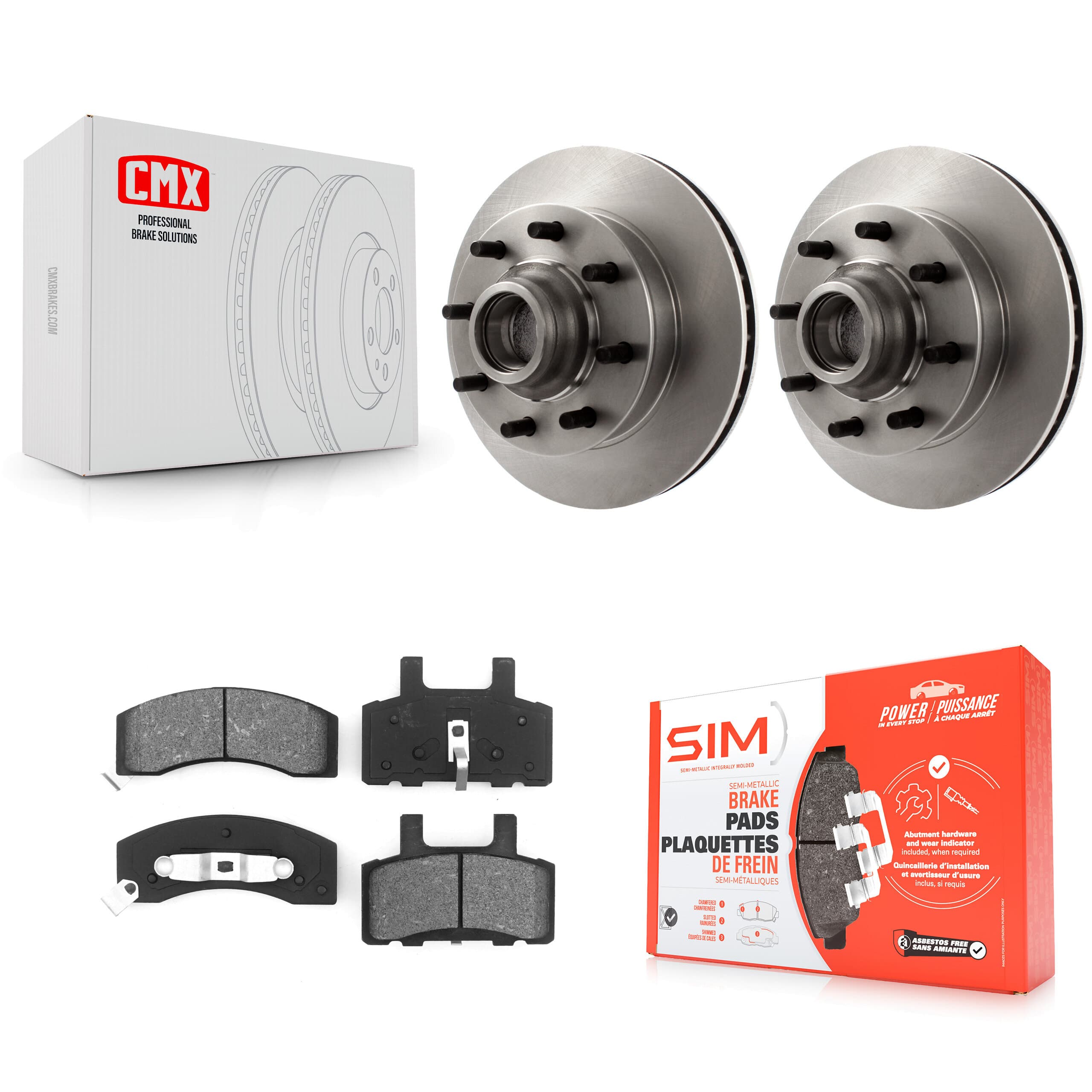Transit Auto - K8S-100684 - Front Disc Brake Kits image 1