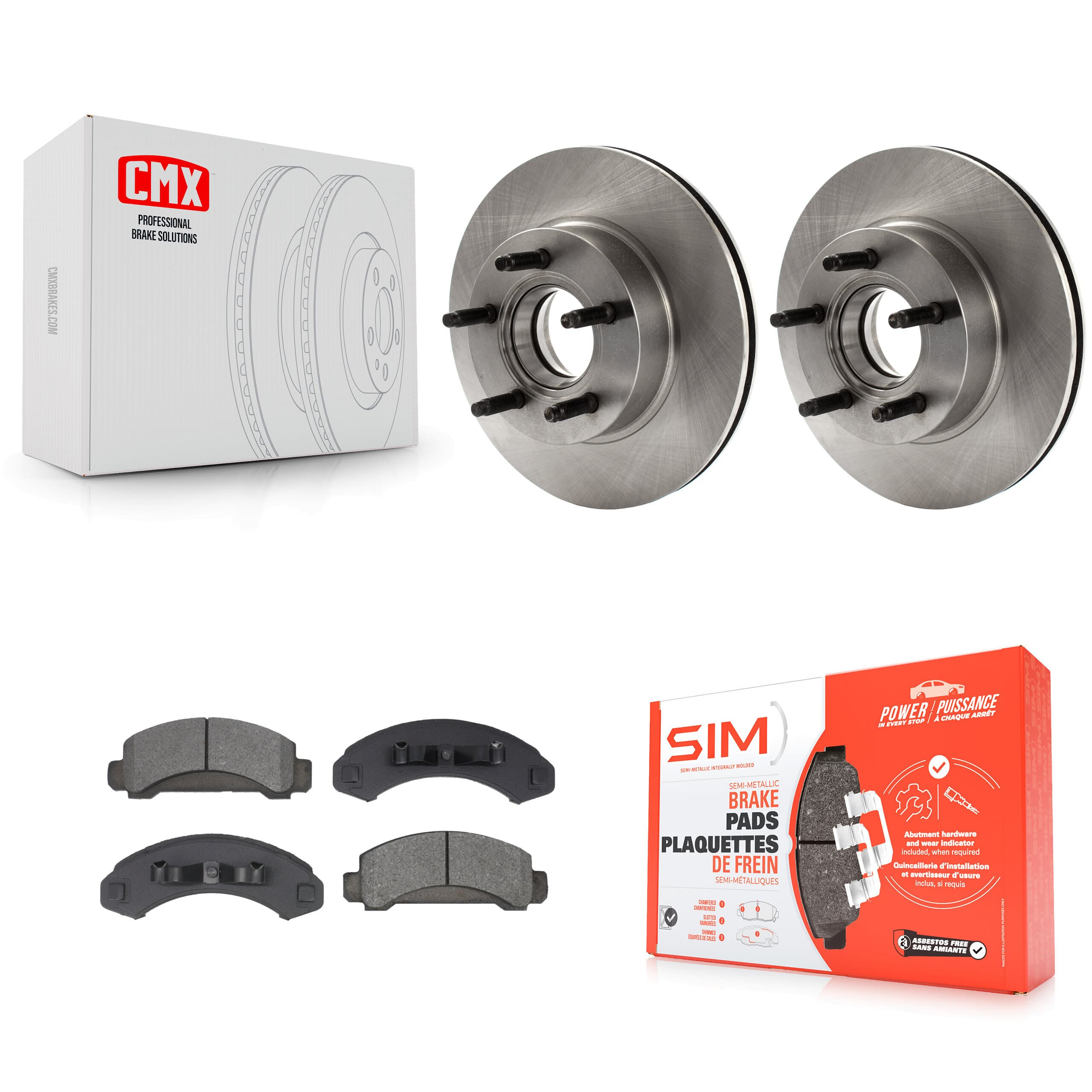 Transit Auto - K8S-100695 - Front Disc Brake Kits image 1