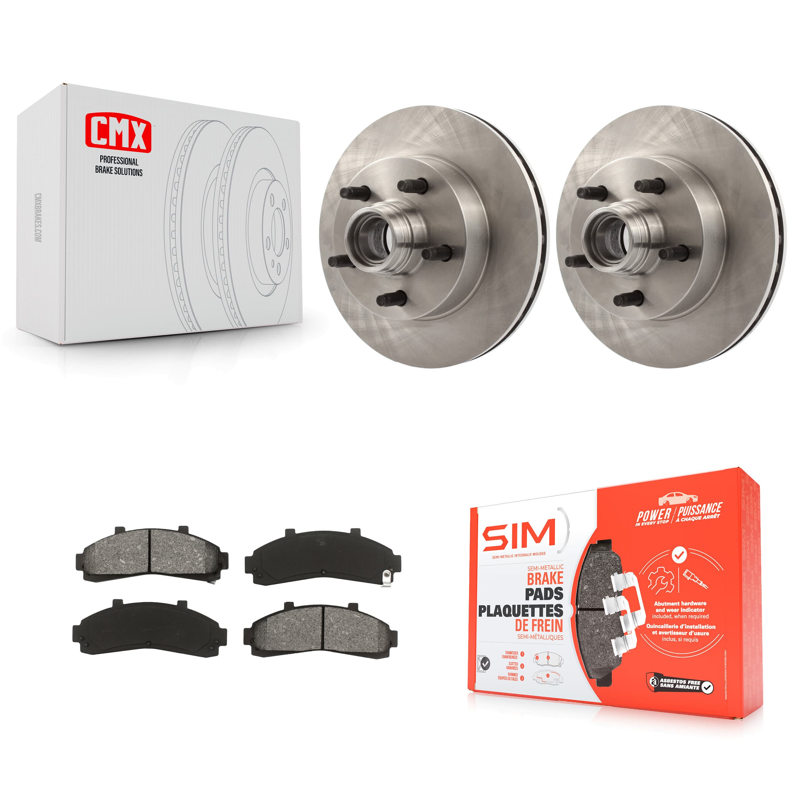 Transit Auto - K8S-100710 - Front Disc Brake Kits image 1