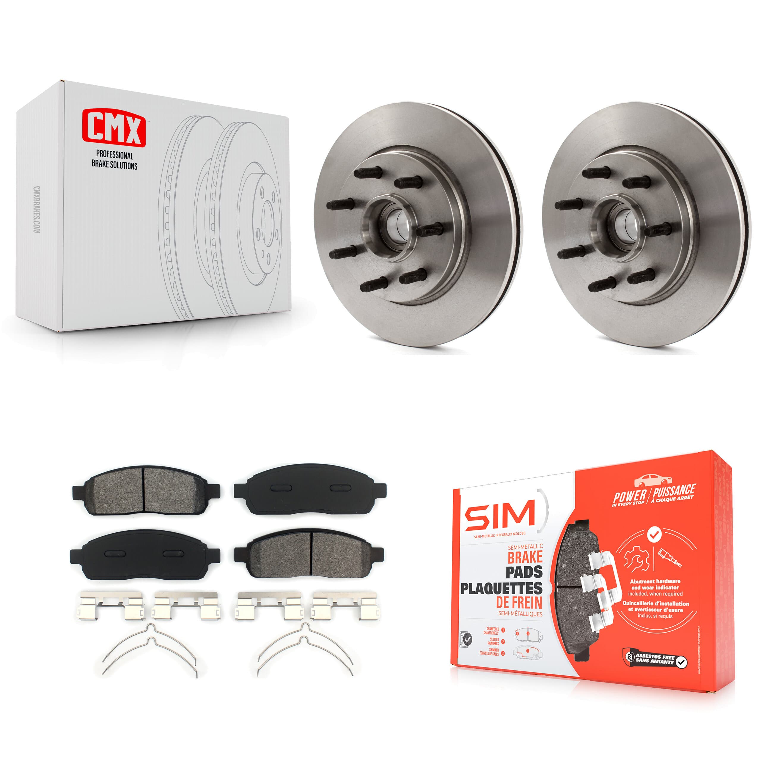 Transit Auto - K8S-100721 - Front Disc Brake Kits image 1