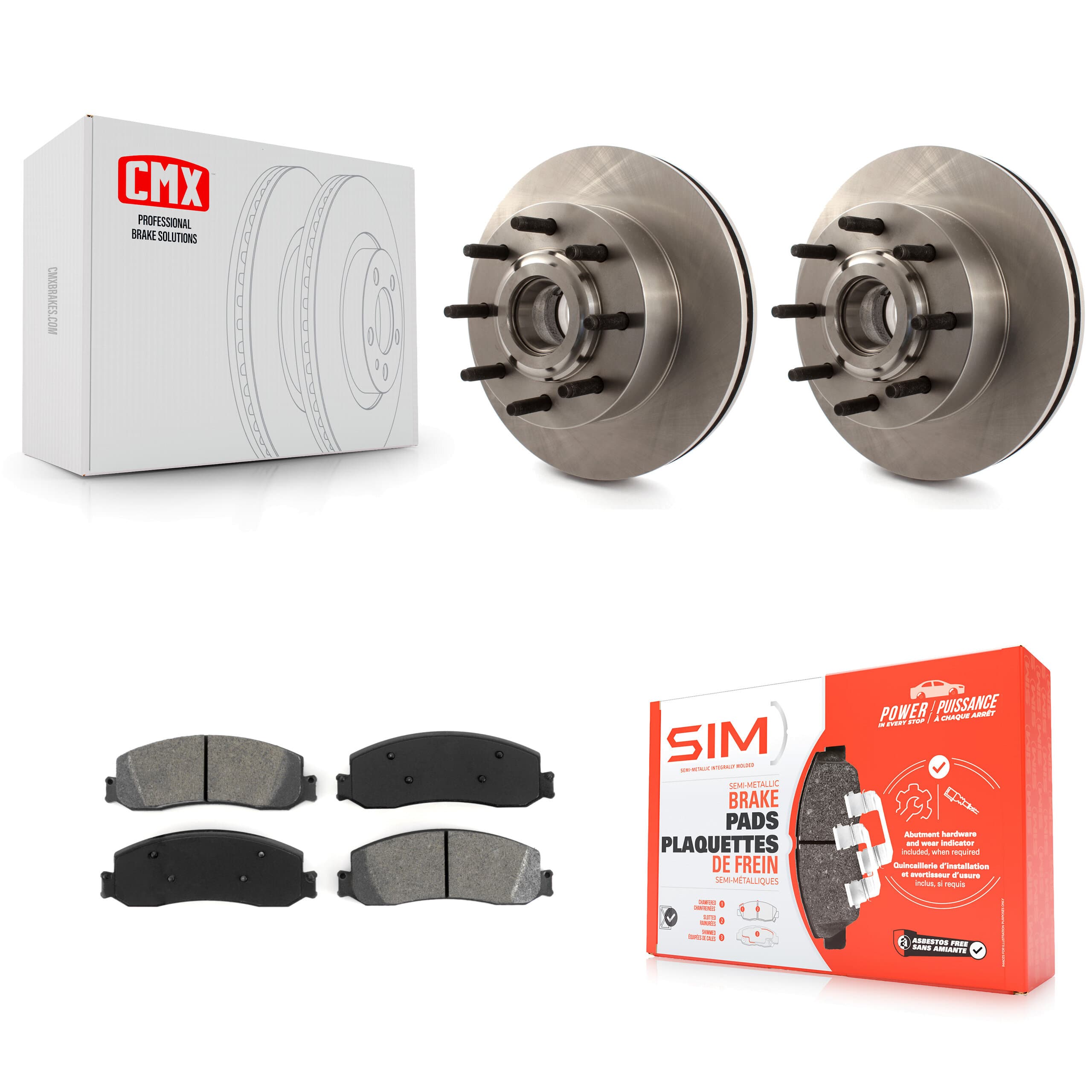 Transit Auto - K8S-100730 - Front Disc Brake Kits image 1