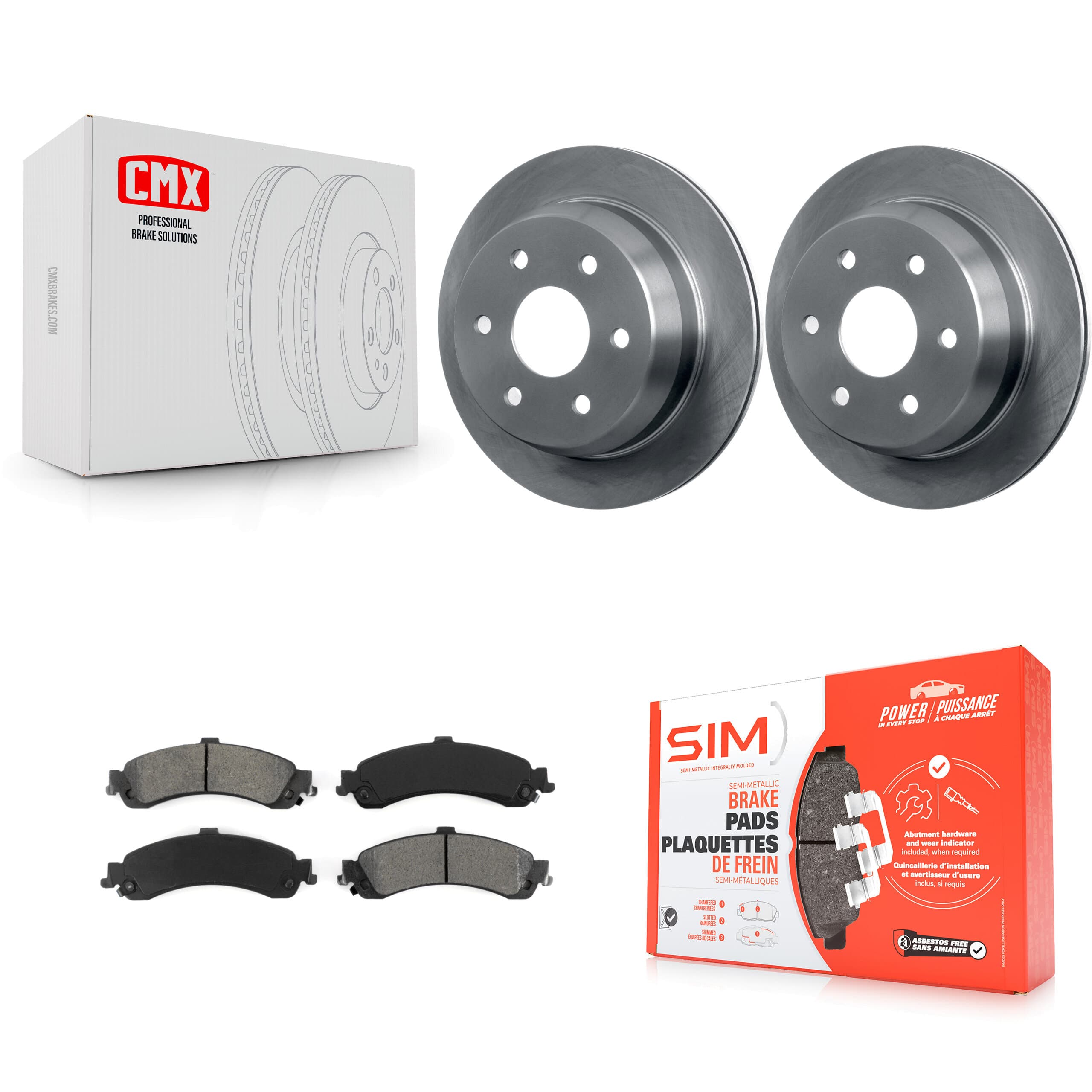 Transit Auto - K8S-101518 - Rear Disc Brake Kits image 1