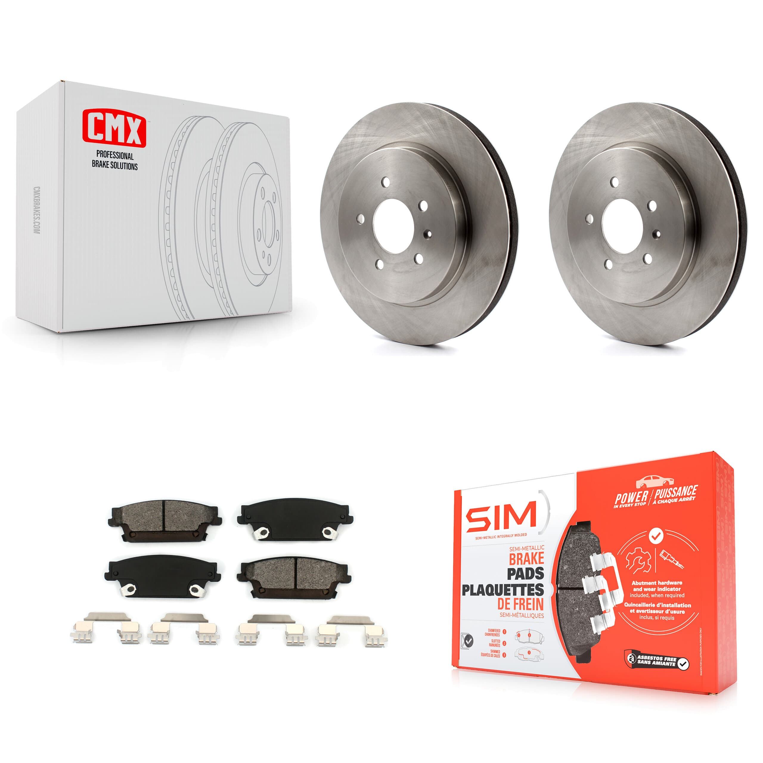 Transit Auto - K8S-101545 - Rear Disc Brake Kits image 1
