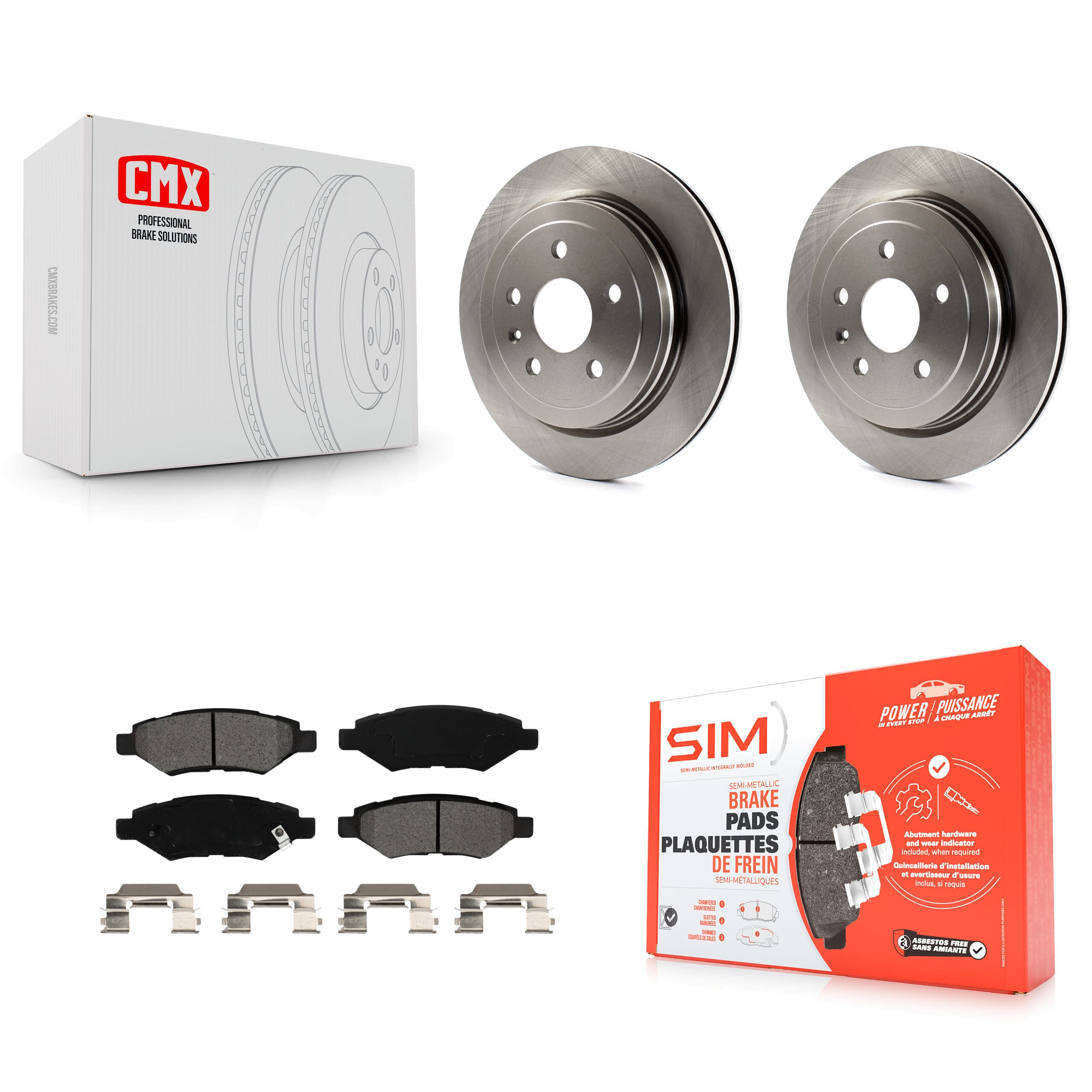 Transit Auto - K8S-101568 - Rear Disc Brake Kits image 1