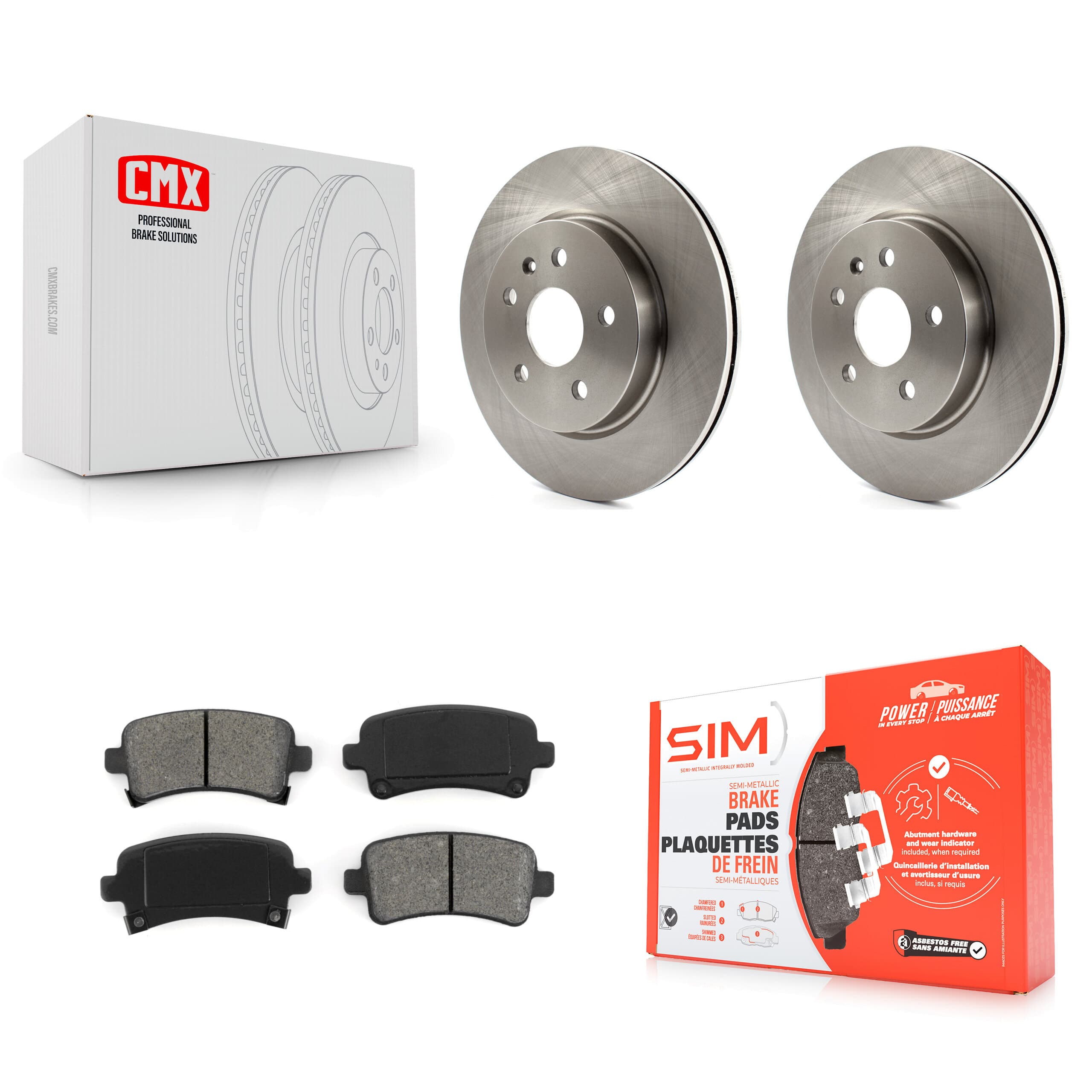 Transit Auto - K8S-101572 - Rear Disc Brake Kits image 1