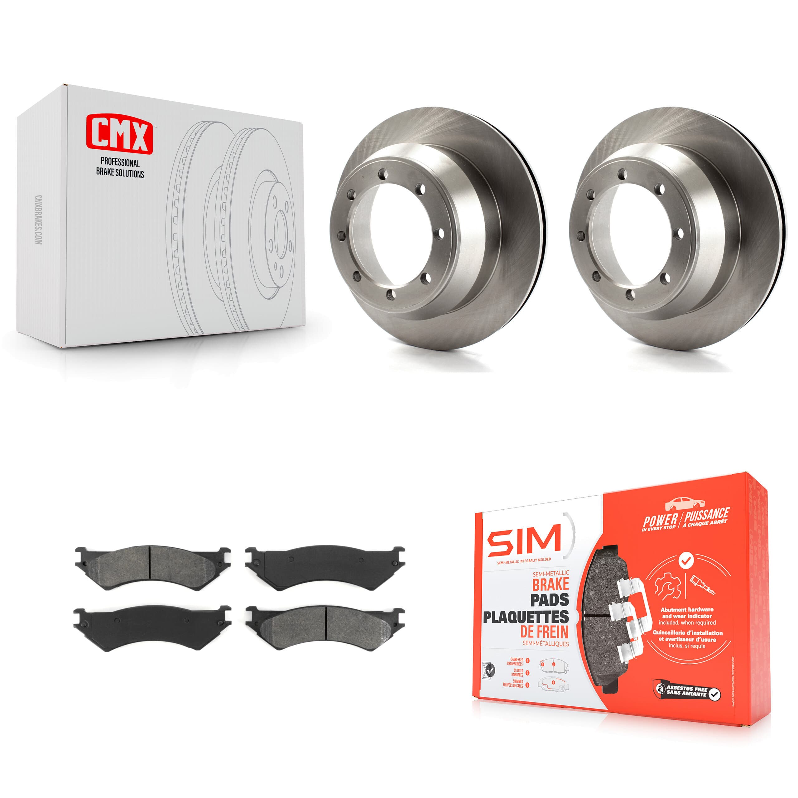 Transit Auto - K8S-101600 - Rear Disc Brake Kits image 1