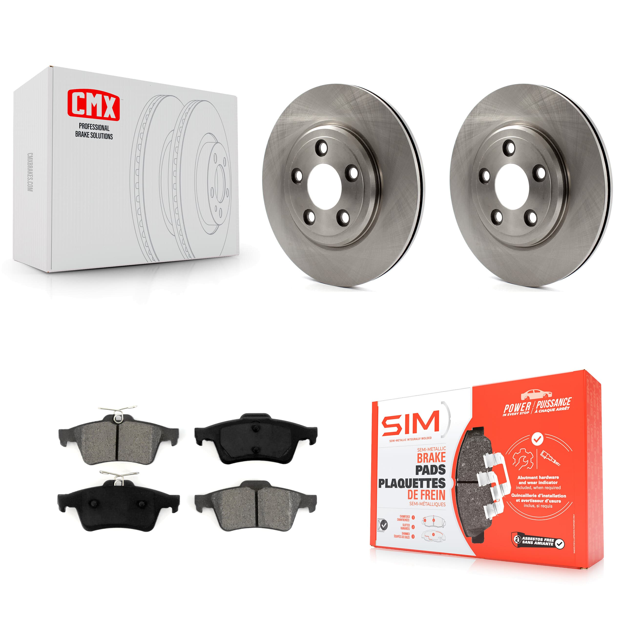 Transit Auto - K8S-101601 - Rear Disc Brake Kits image 1