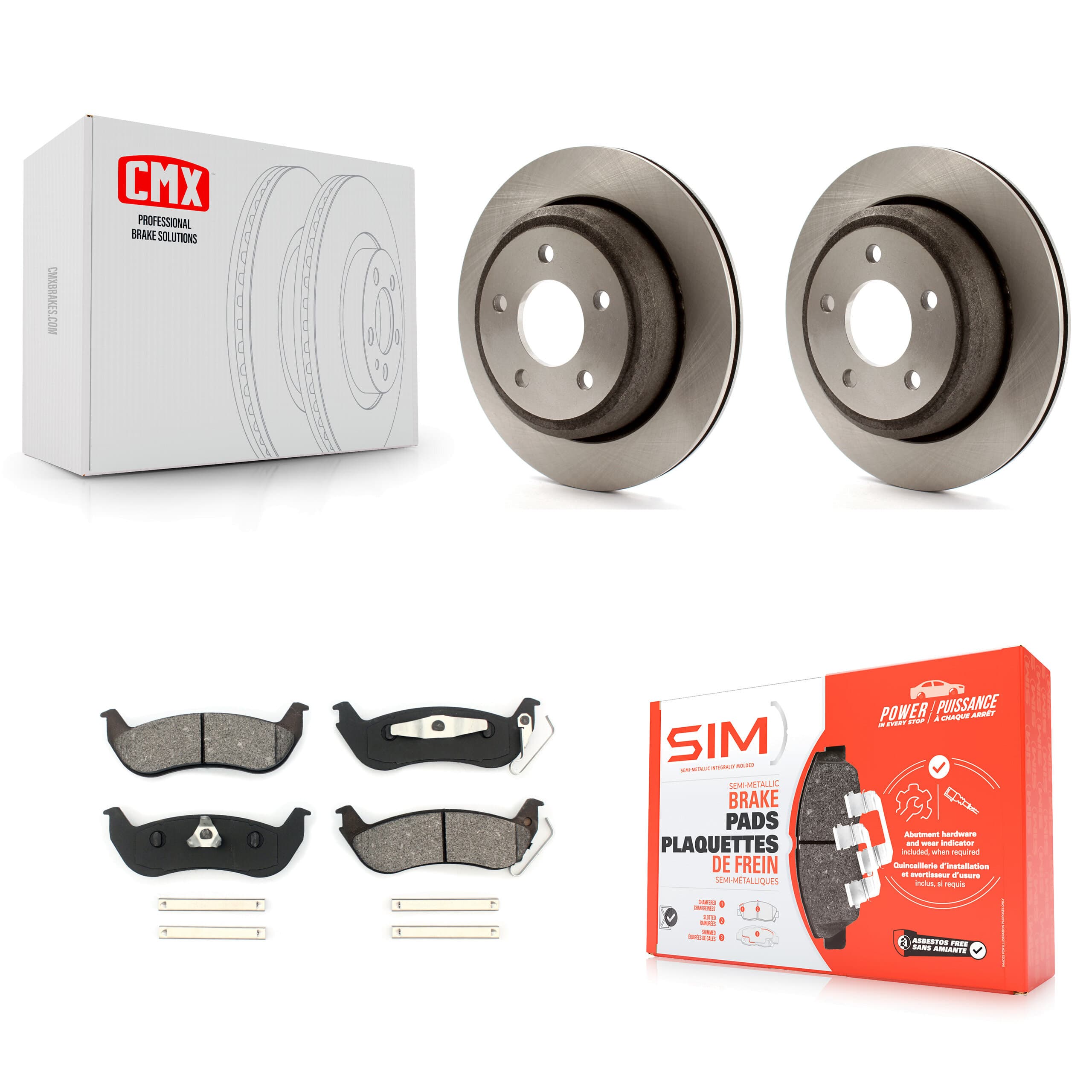 Transit Auto - K8S-101635 - Rear Disc Brake Kits image 1