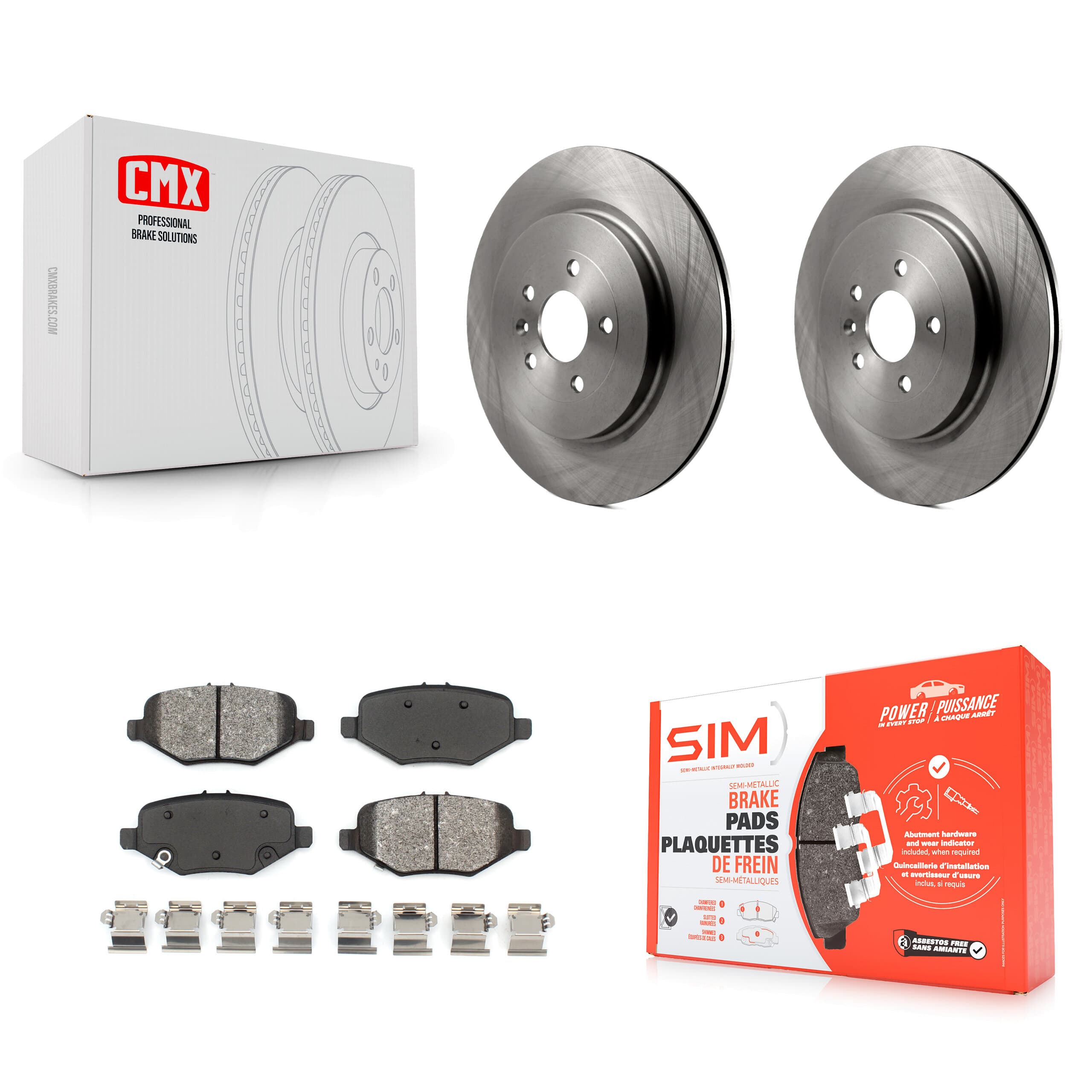 Transit Auto - K8S-101640 - Rear Disc Brake Kits image 1