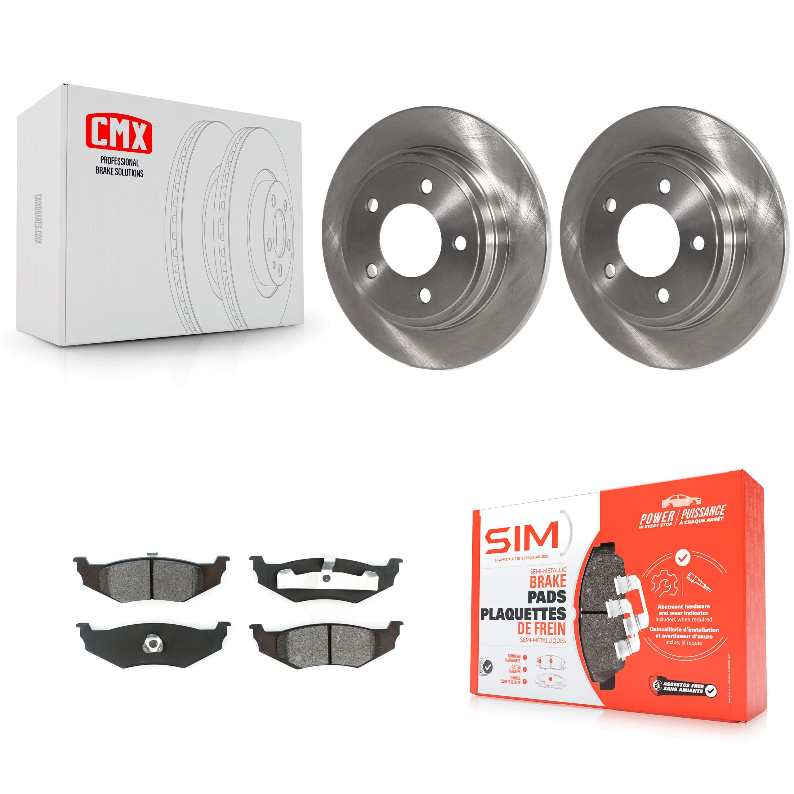 Transit Auto - K8S-101648 - Rear Disc Brake Kits image 1