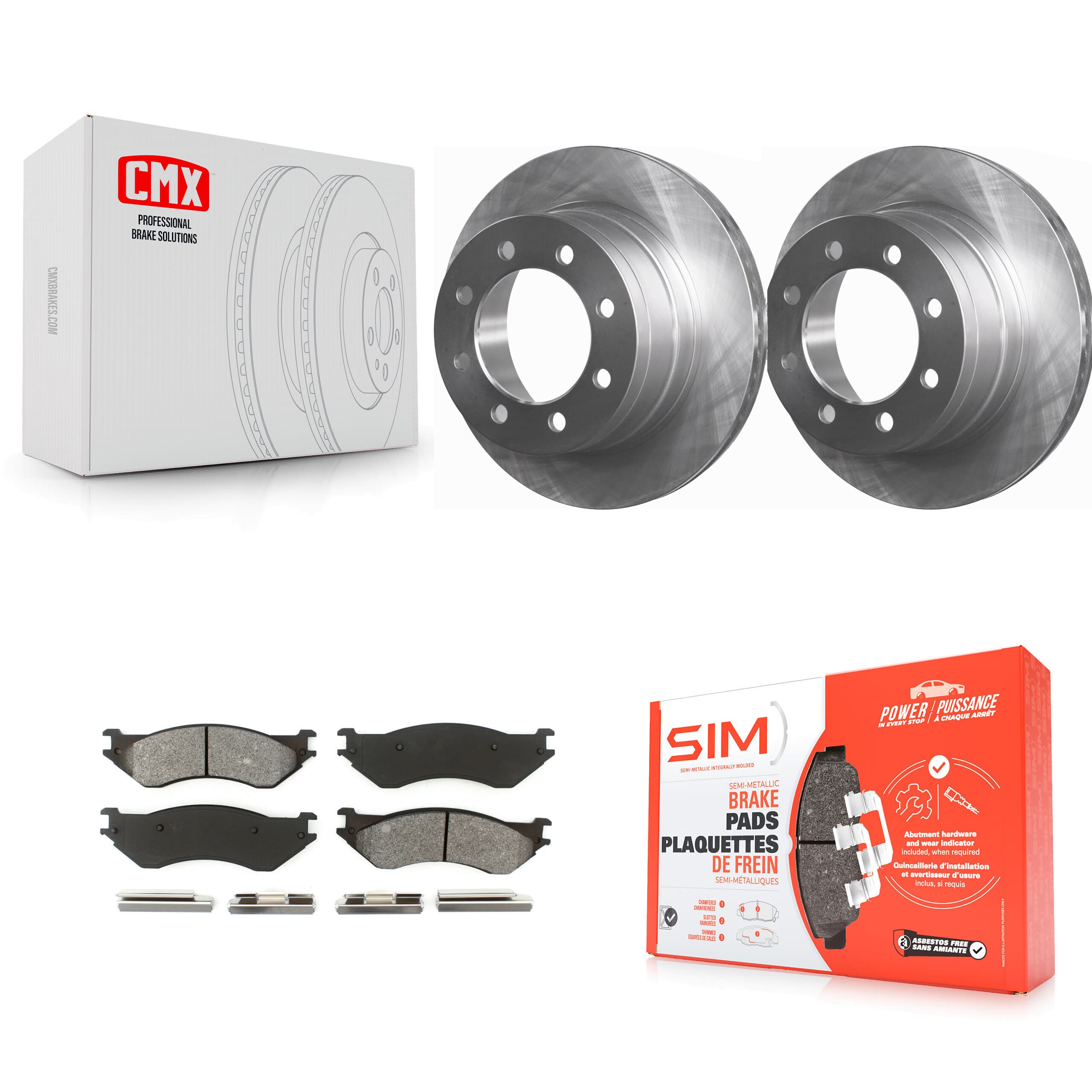 Transit Auto - K8S-101662 - Rear Disc Brake Kits image 1