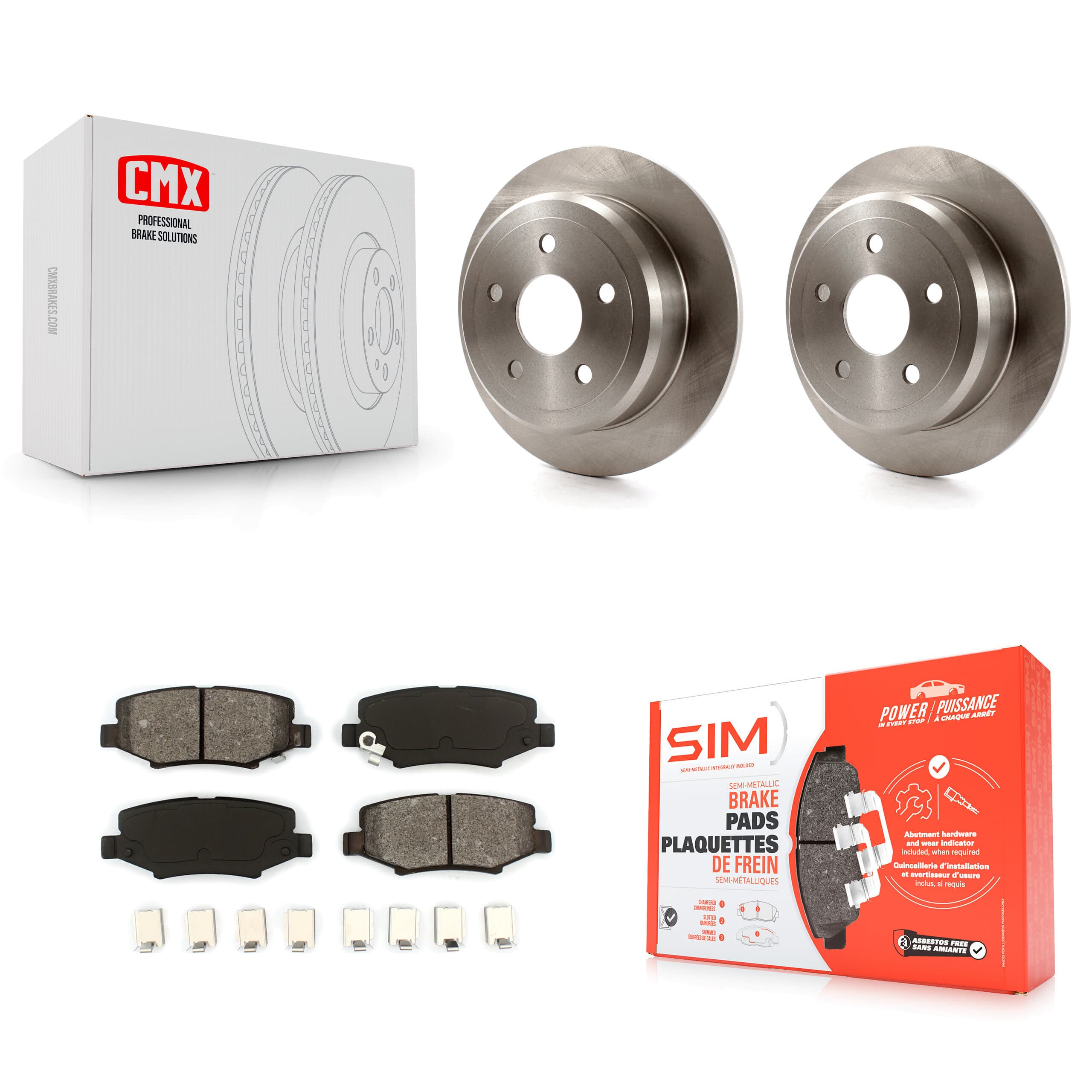 Transit Auto - K8S-101676 - Rear Disc Brake Kits image 1