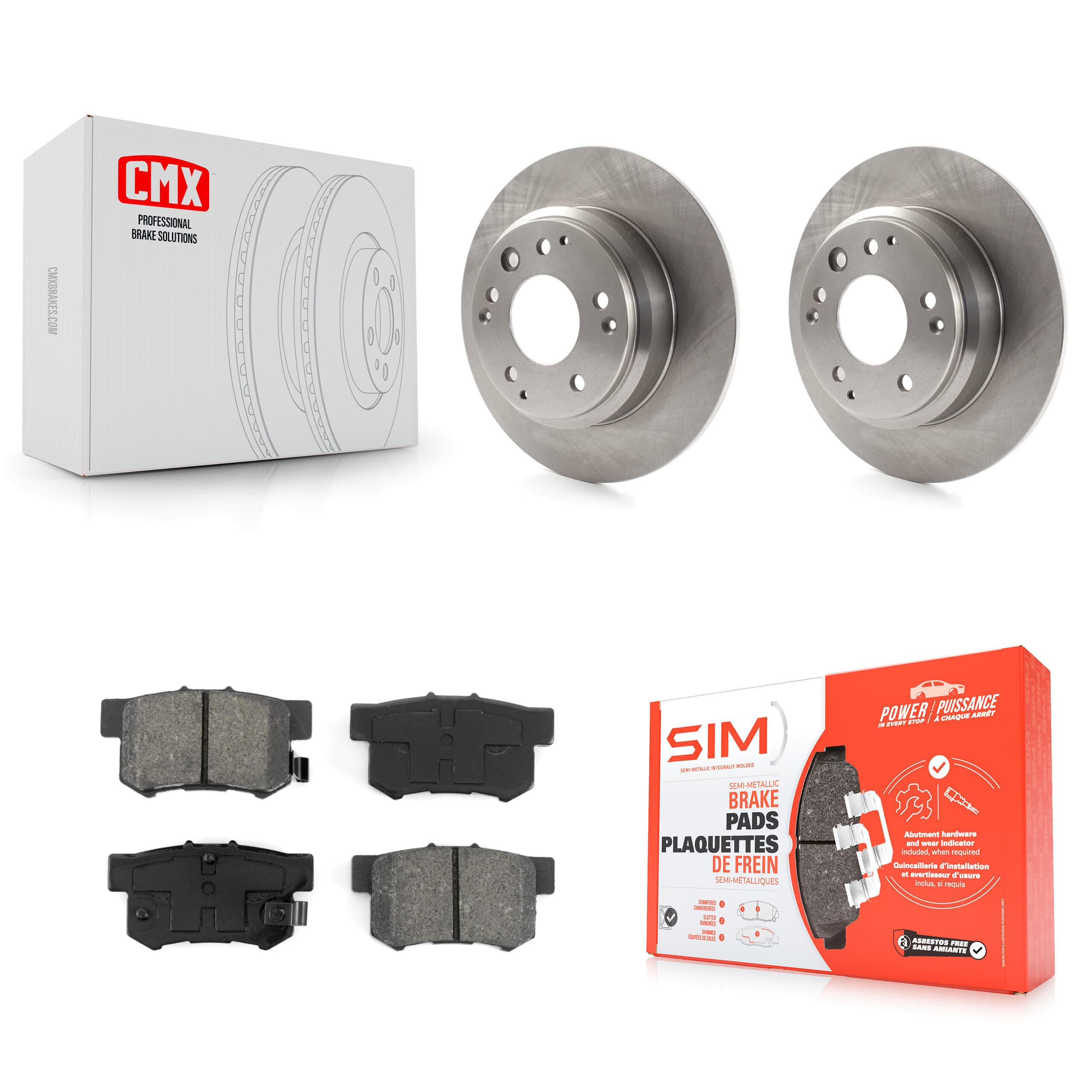 Transit Auto - K8S-101694 - Rear Disc Brake Kits image 1