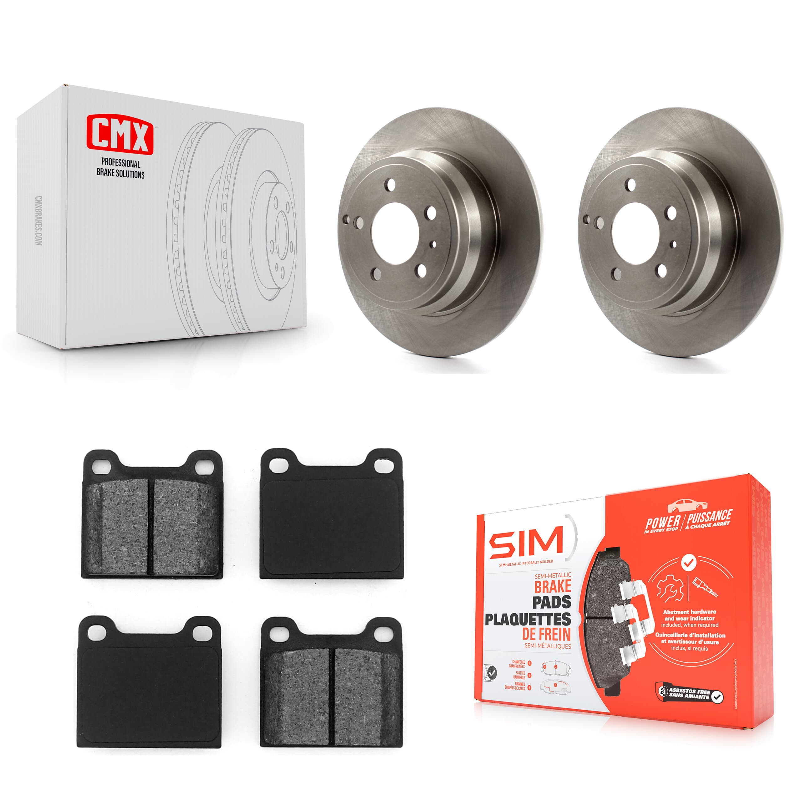 Transit Auto - K8S-101715 - Rear Disc Brake Kits image 1