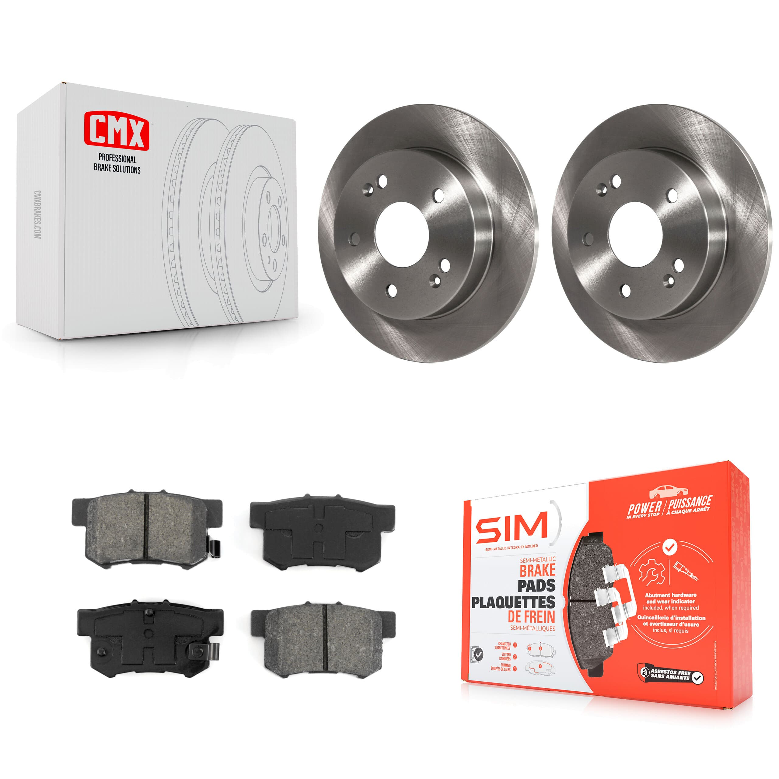 Transit Auto - K8S-101719 - Rear Disc Brake Kits image 1