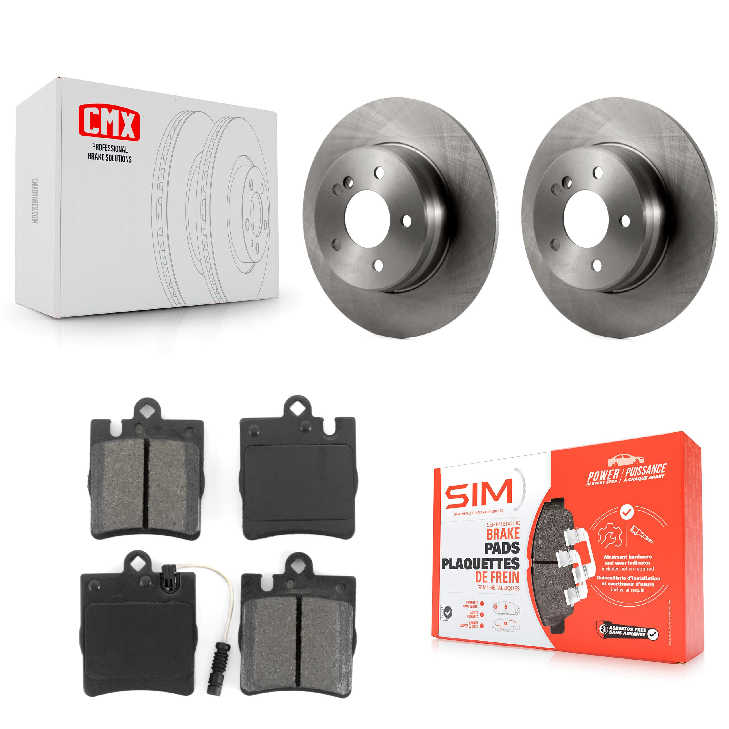 Transit Auto - K8S-101728 - Rear Disc Brake Kits image 1