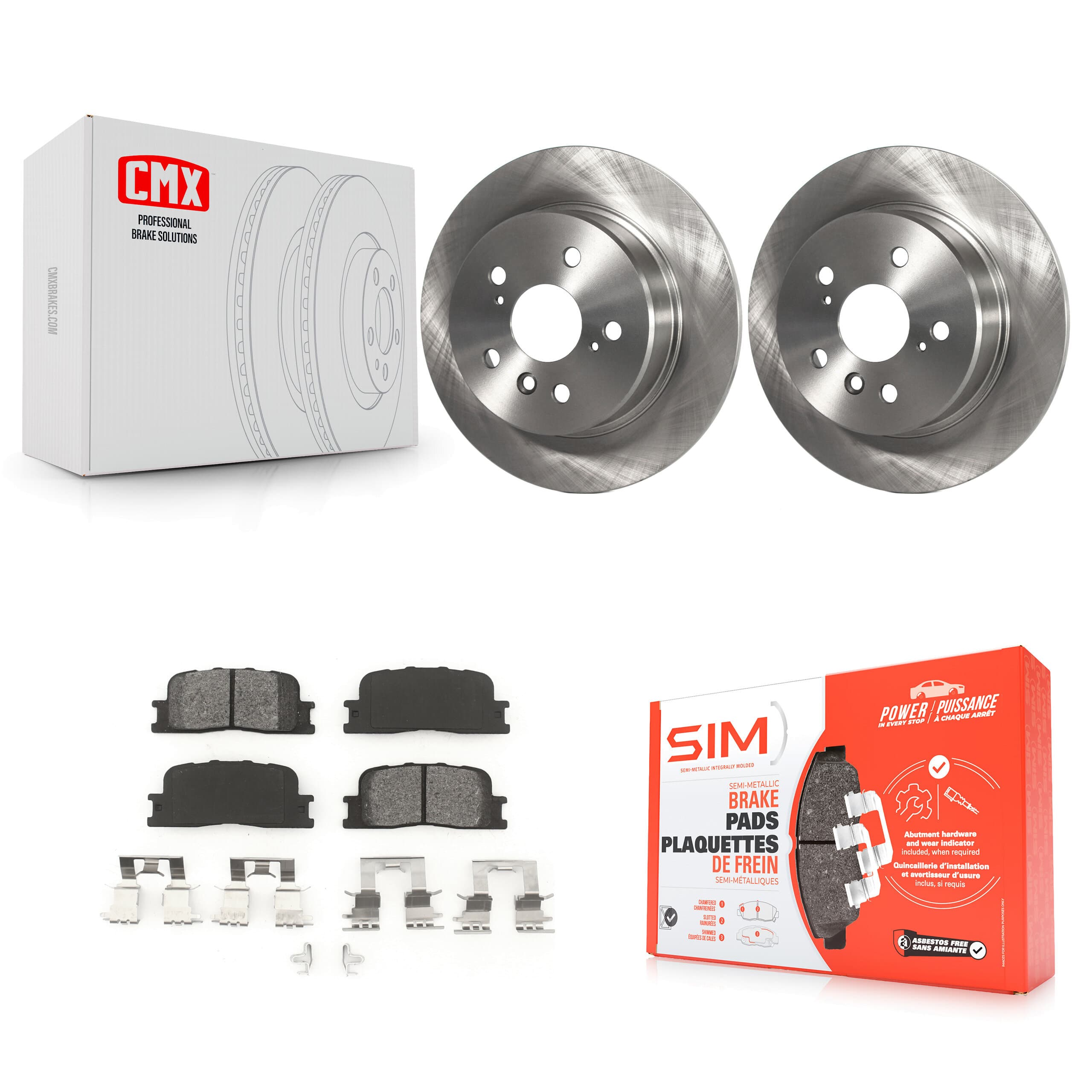 Transit Auto - K8S-101736 - Rear Disc Brake Kits image 1