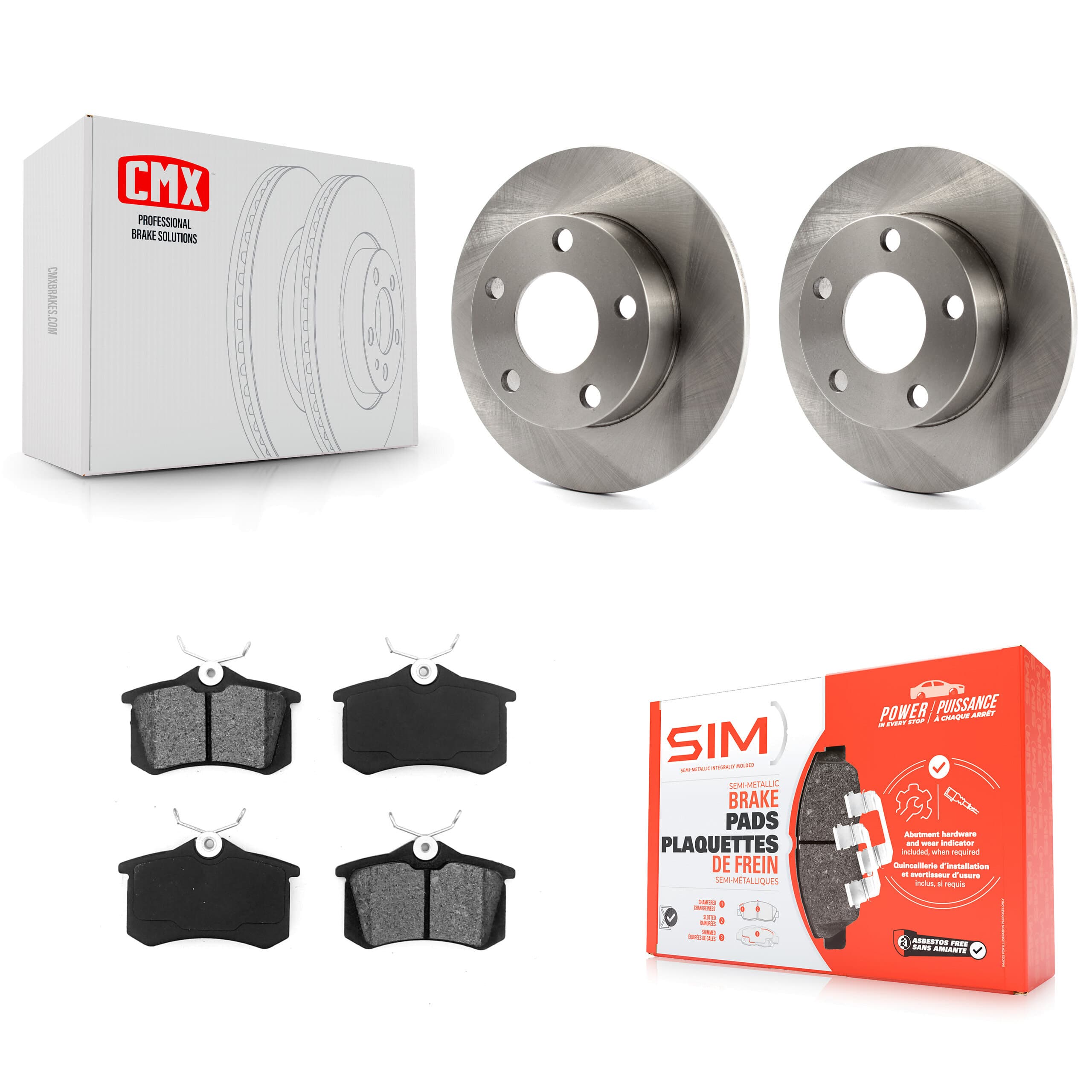 Transit Auto - K8S-101744 - Rear Disc Brake Kits image 1