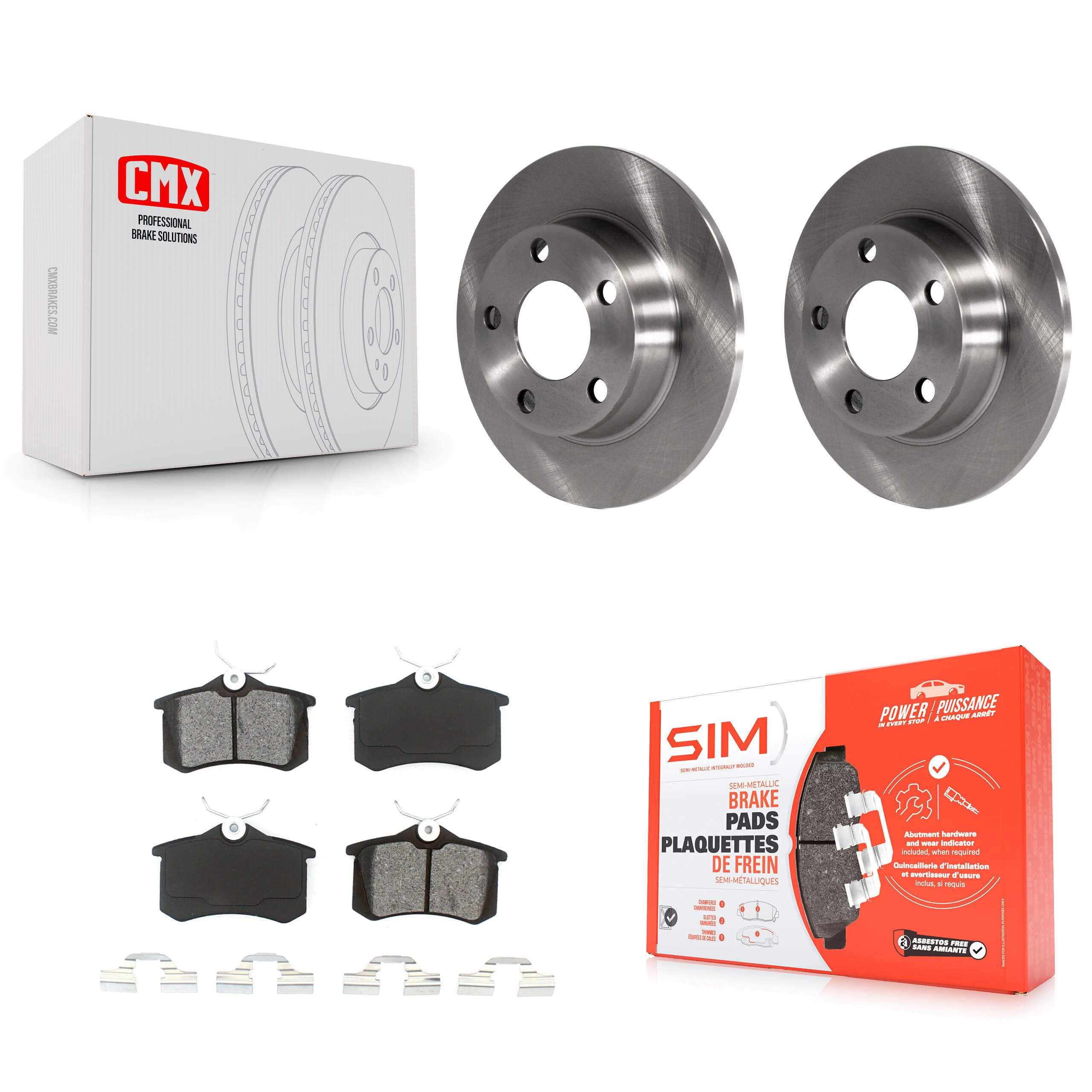 Transit Auto - K8S-101753 - Rear Disc Brake Kits image 1