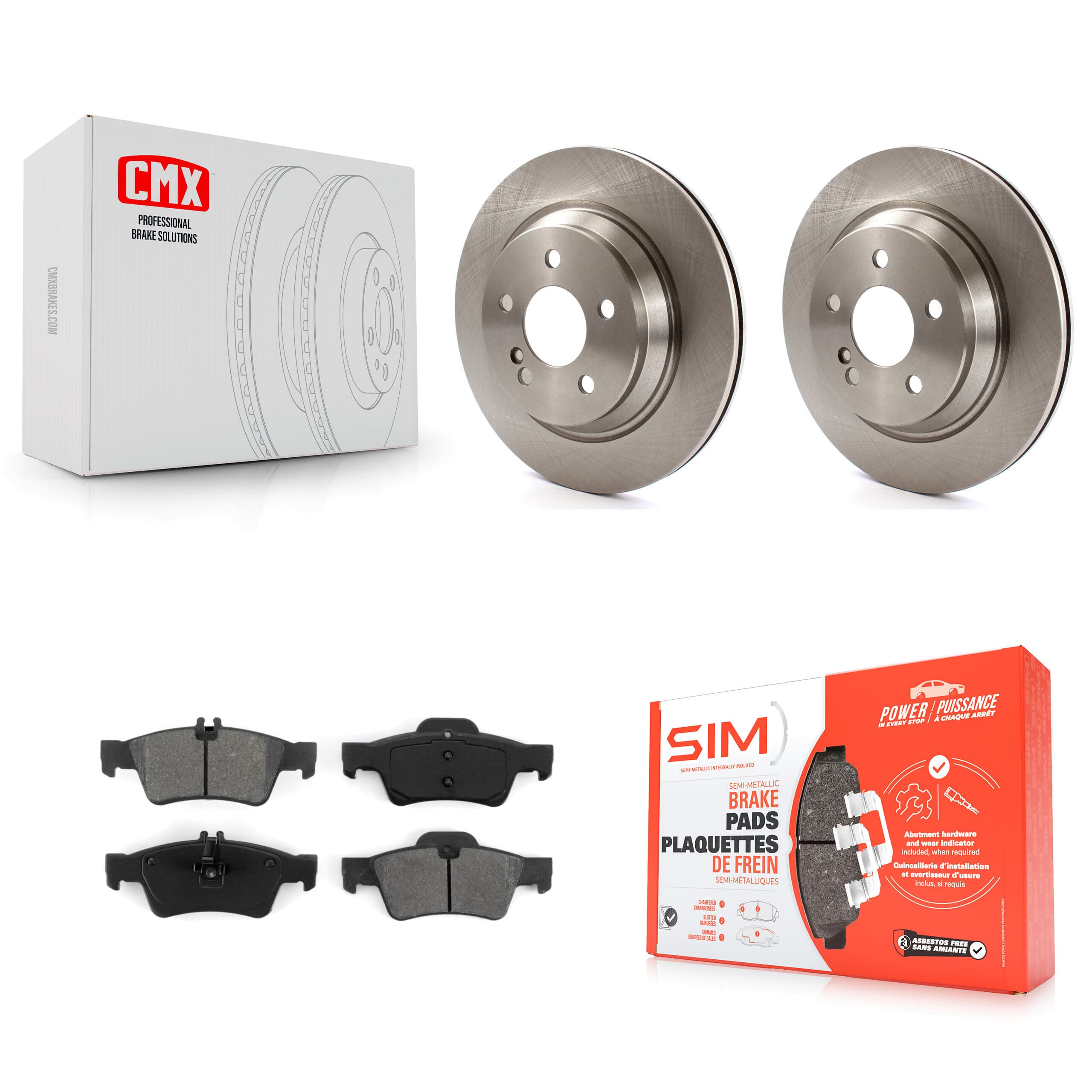 Transit Auto - K8S-101756 - Rear Disc Brake Kits image 1