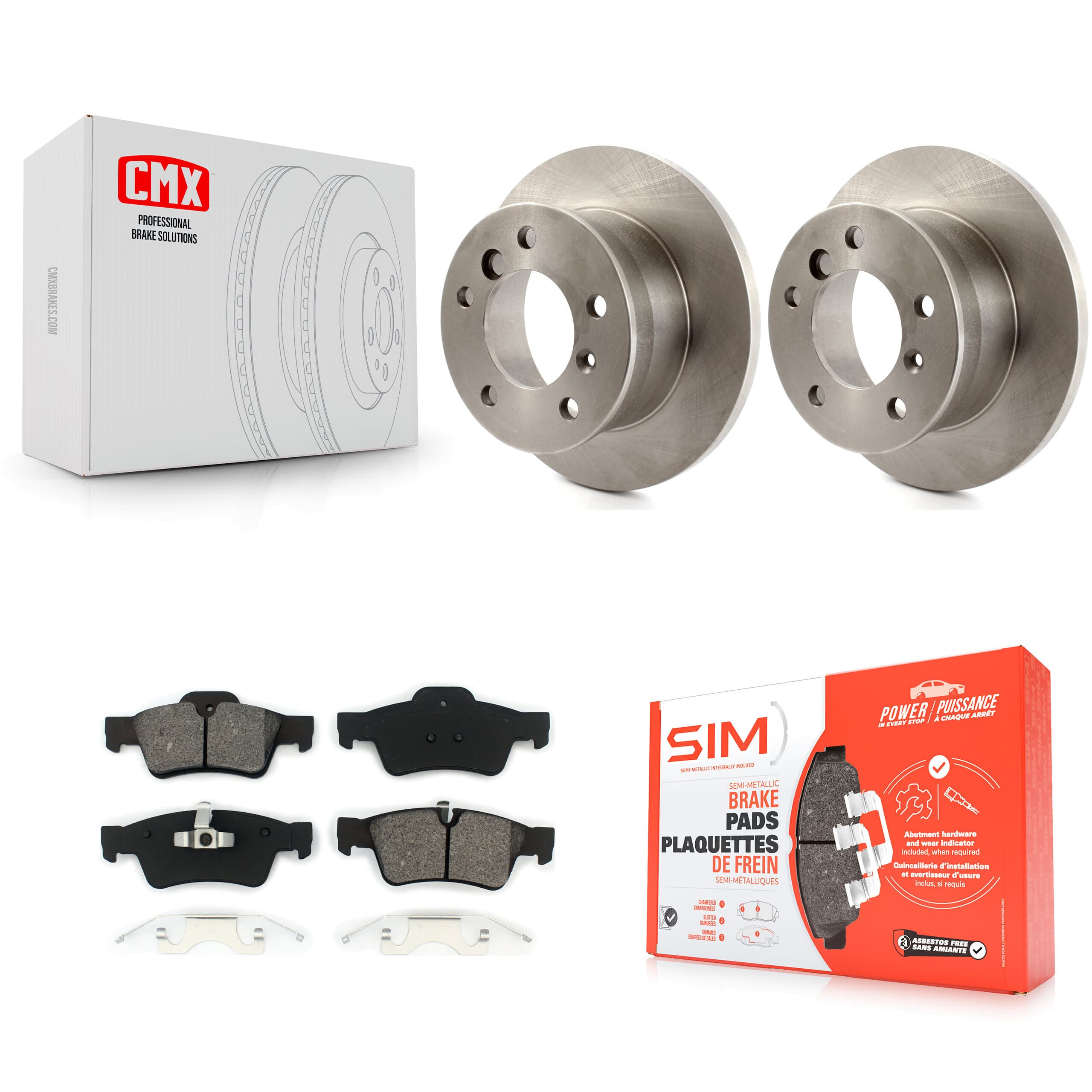 Transit Auto - K8S-101788 - Rear Disc Brake Kits image 1