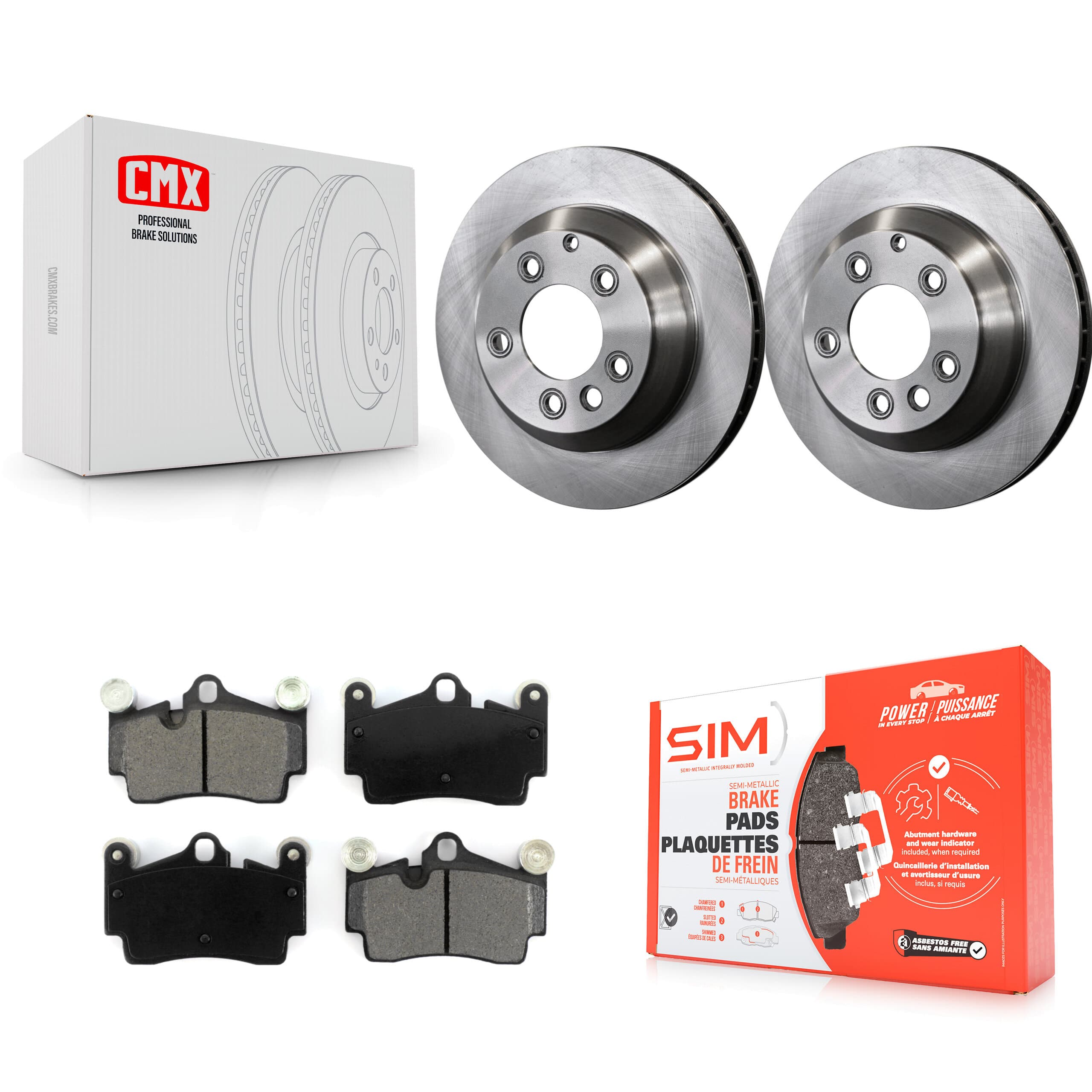 Transit Auto - K8S-101804 - Rear Disc Brake Kits image 1