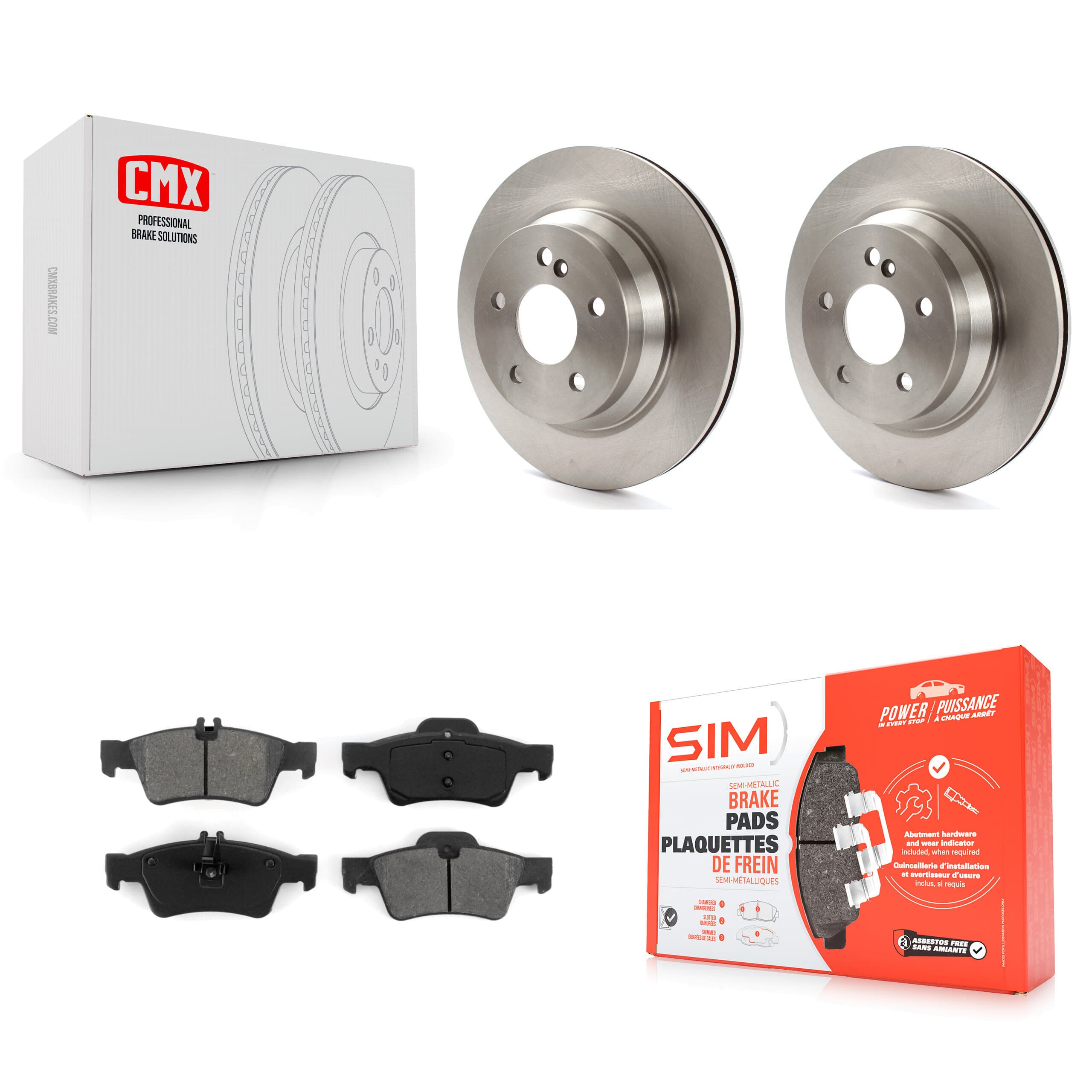 Transit Auto - K8S-101806 - Rear Disc Brake Kits image 1