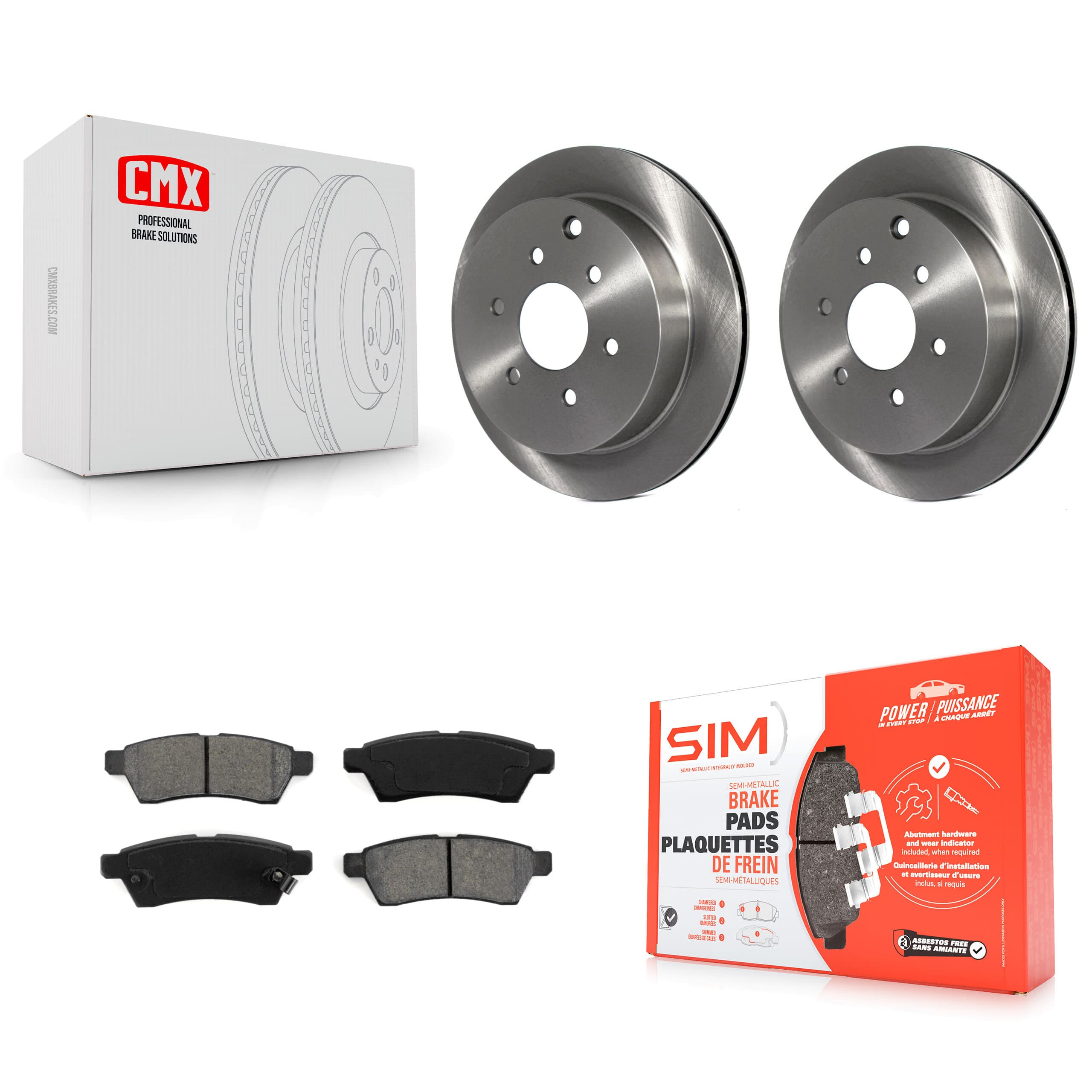 Transit Auto - K8S-101830 - Rear Disc Brake Kits image 1