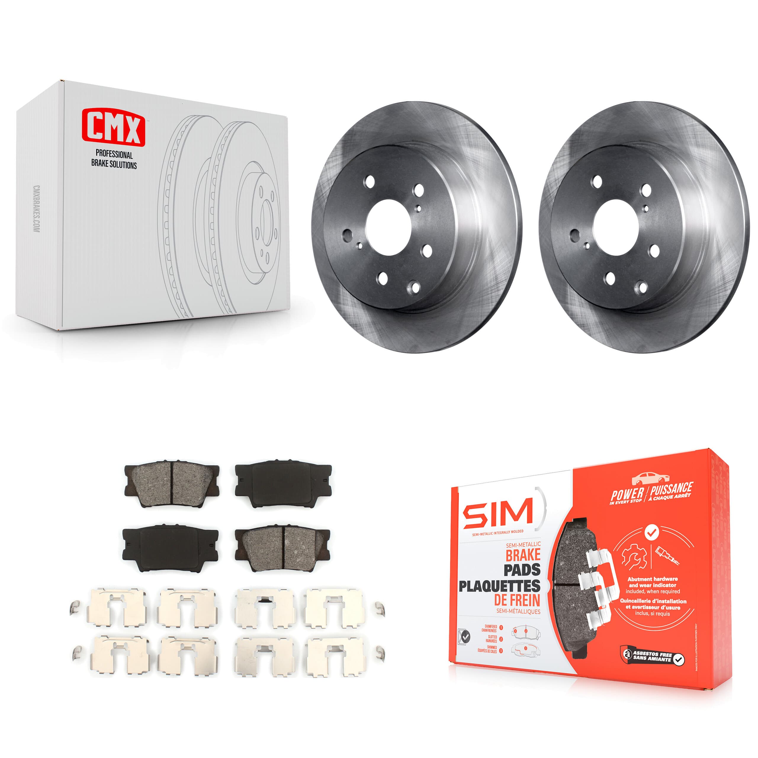 Transit Auto - K8S-101861 - Rear Disc Brake Kits image 1